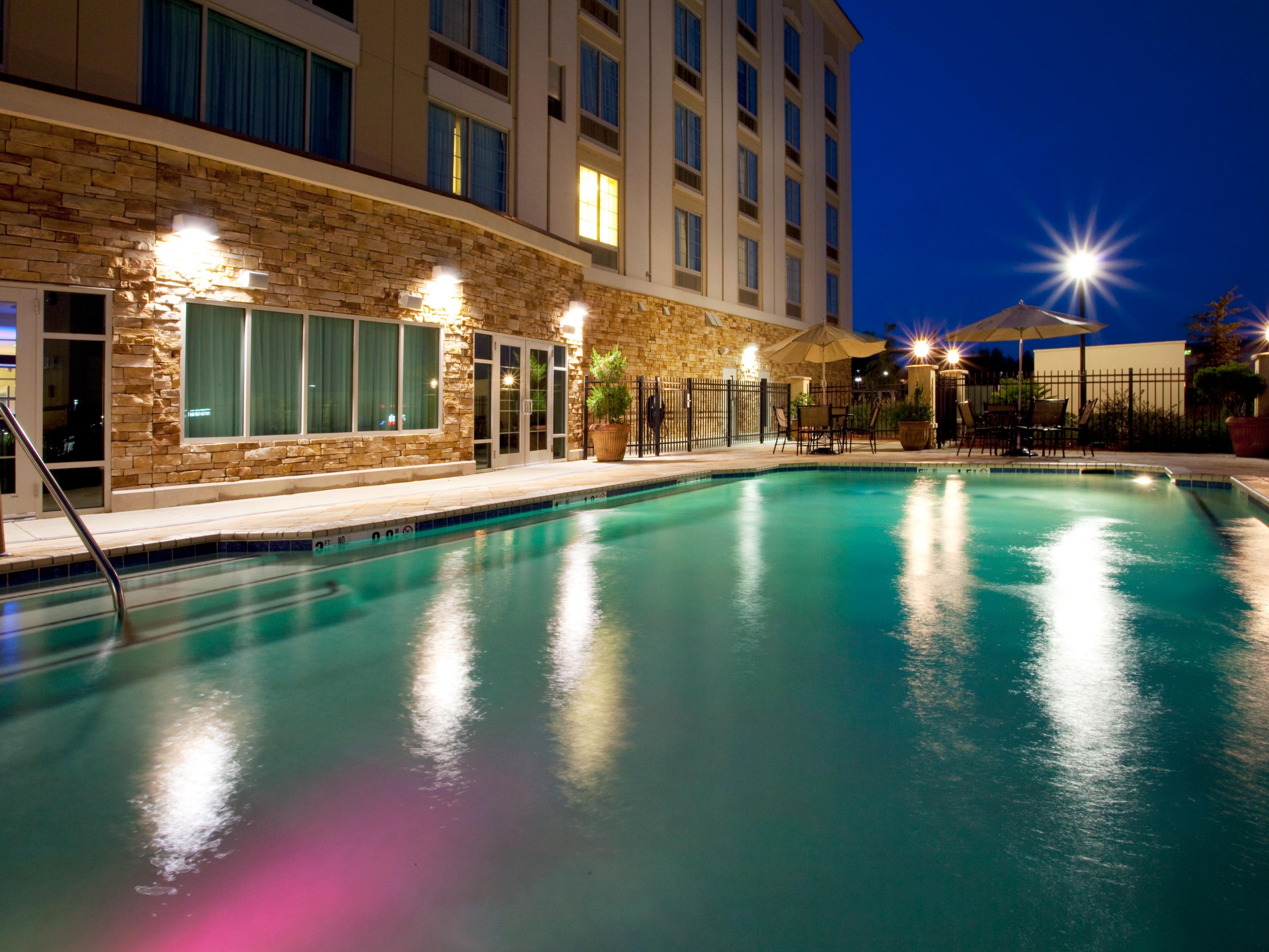 Enjoy our year-round outdoor pool!