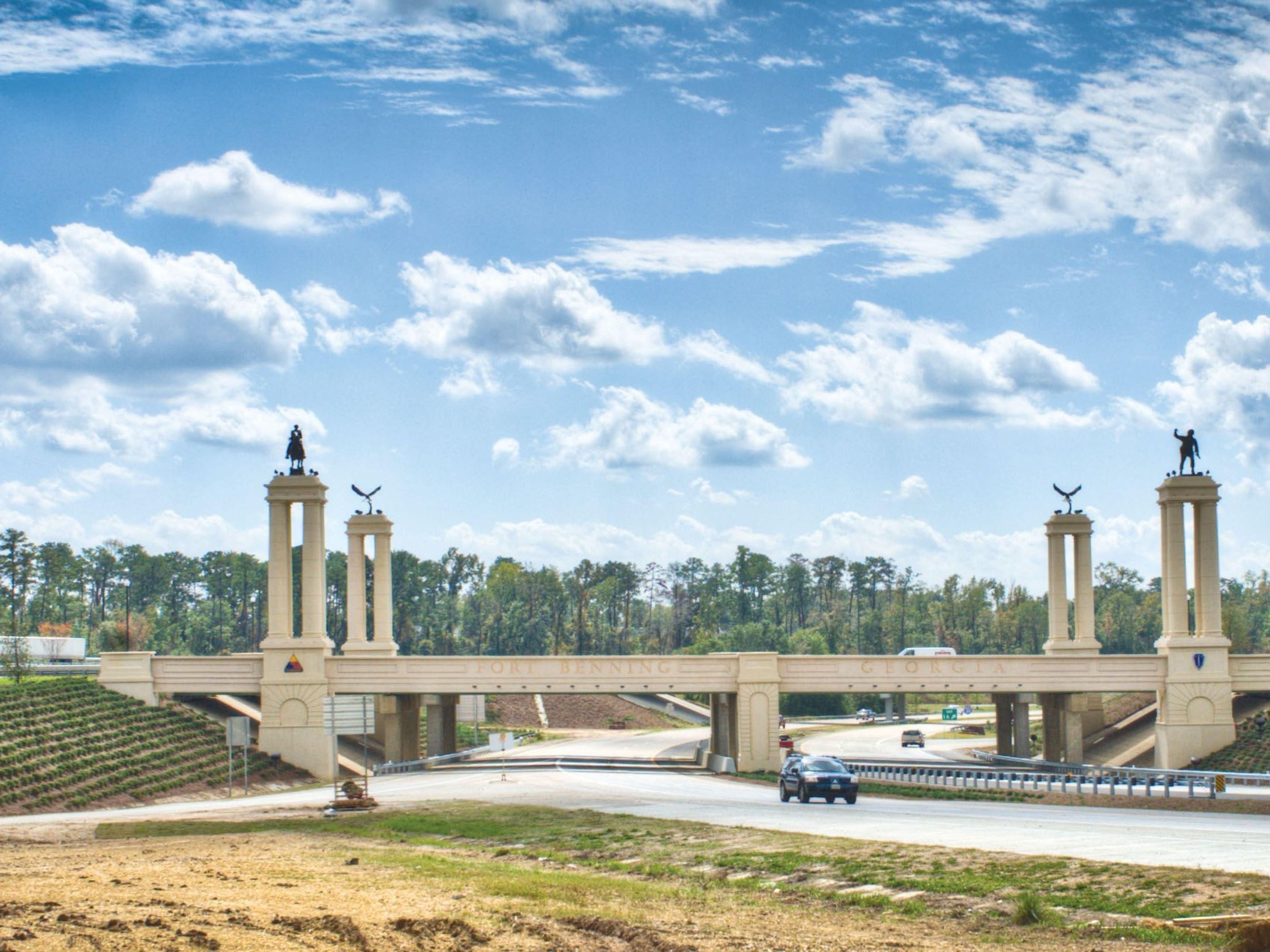 We are just a a mile down from the Ft. Moore main gate. We offer fantastic amenities on the property and free breakfast every morning so you can get your day started off right!