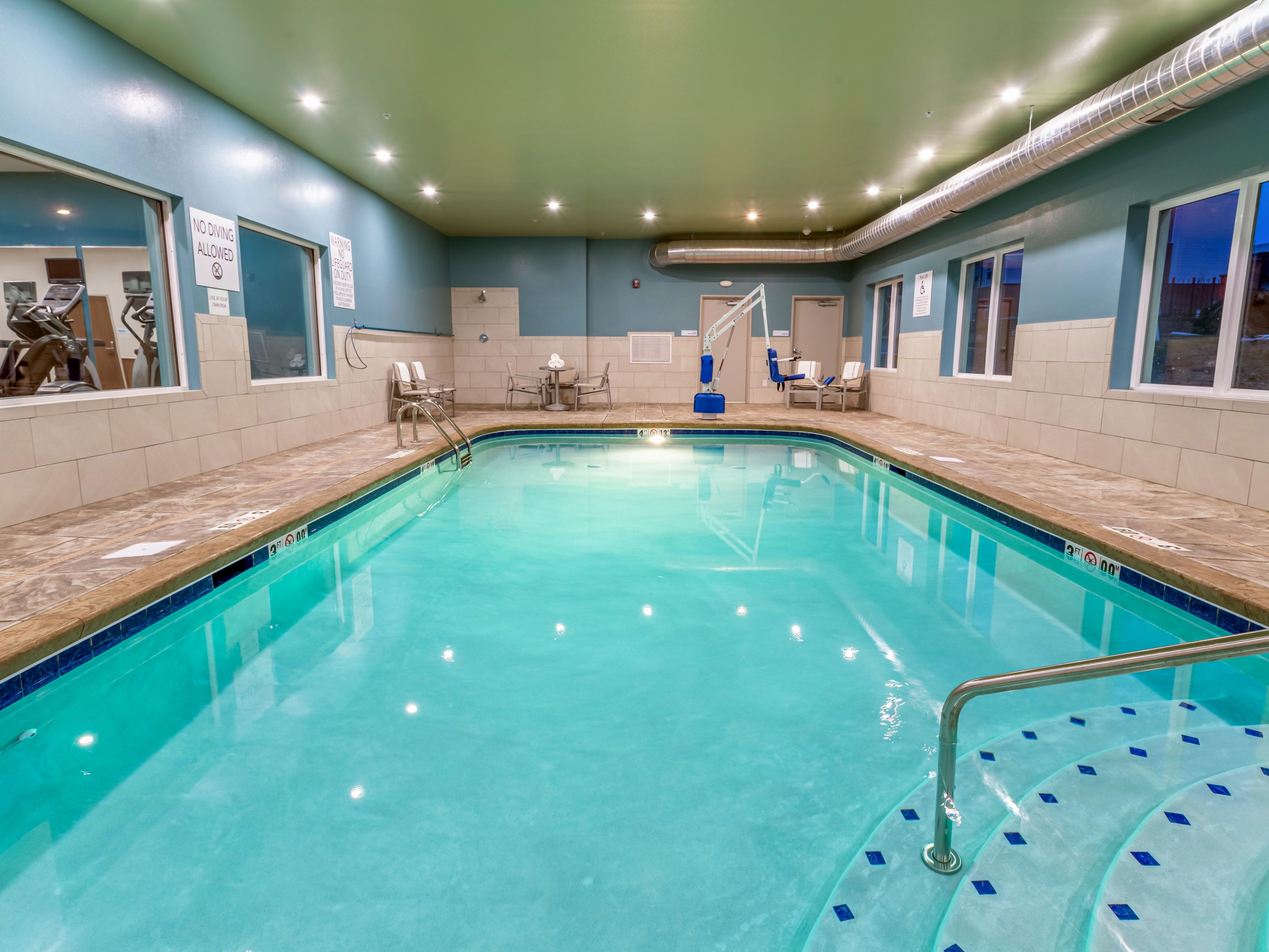 Relaxing Indoor Pool