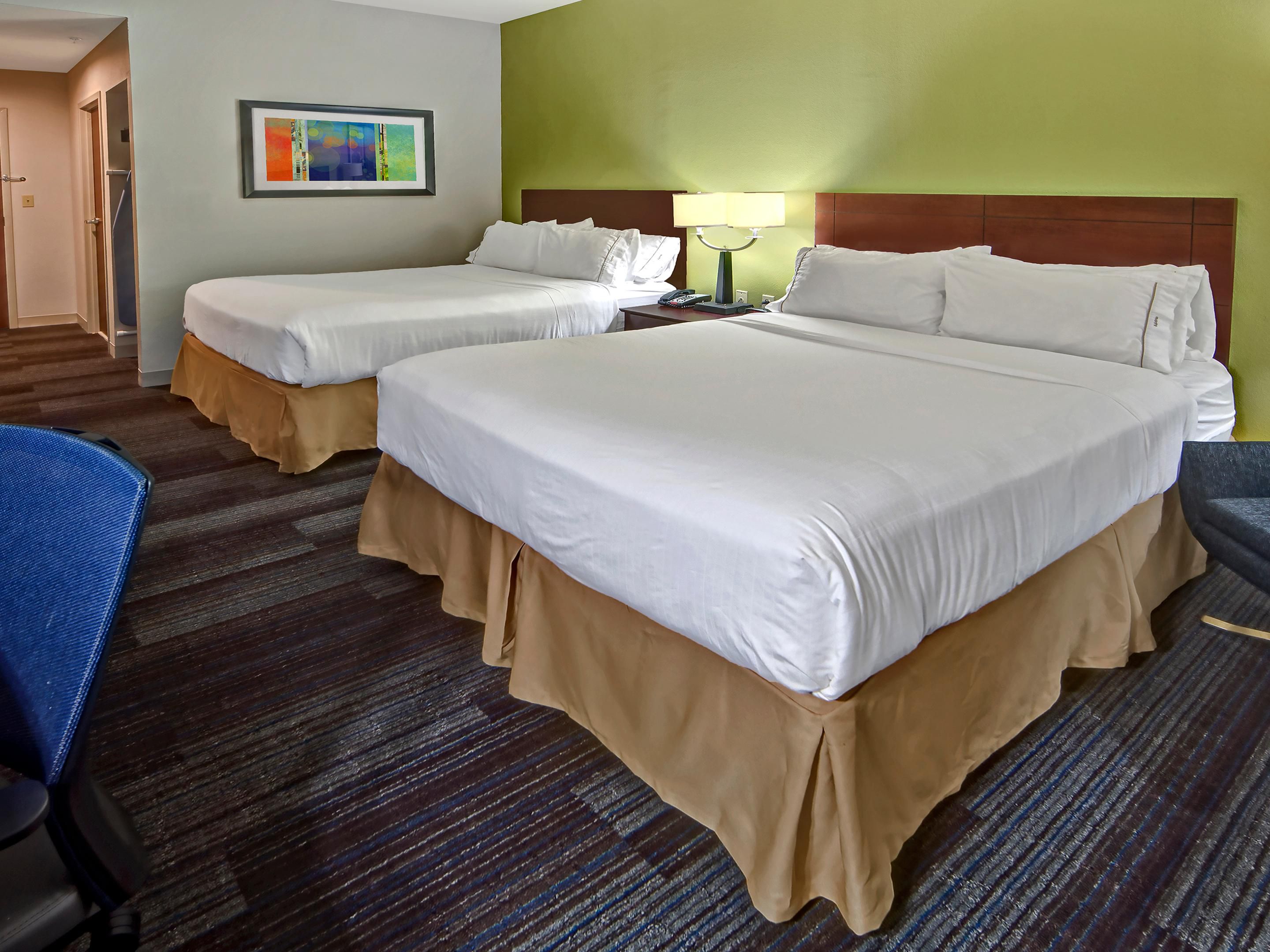 Two Queen Beds at Holiday Inn Express Cookeville TN