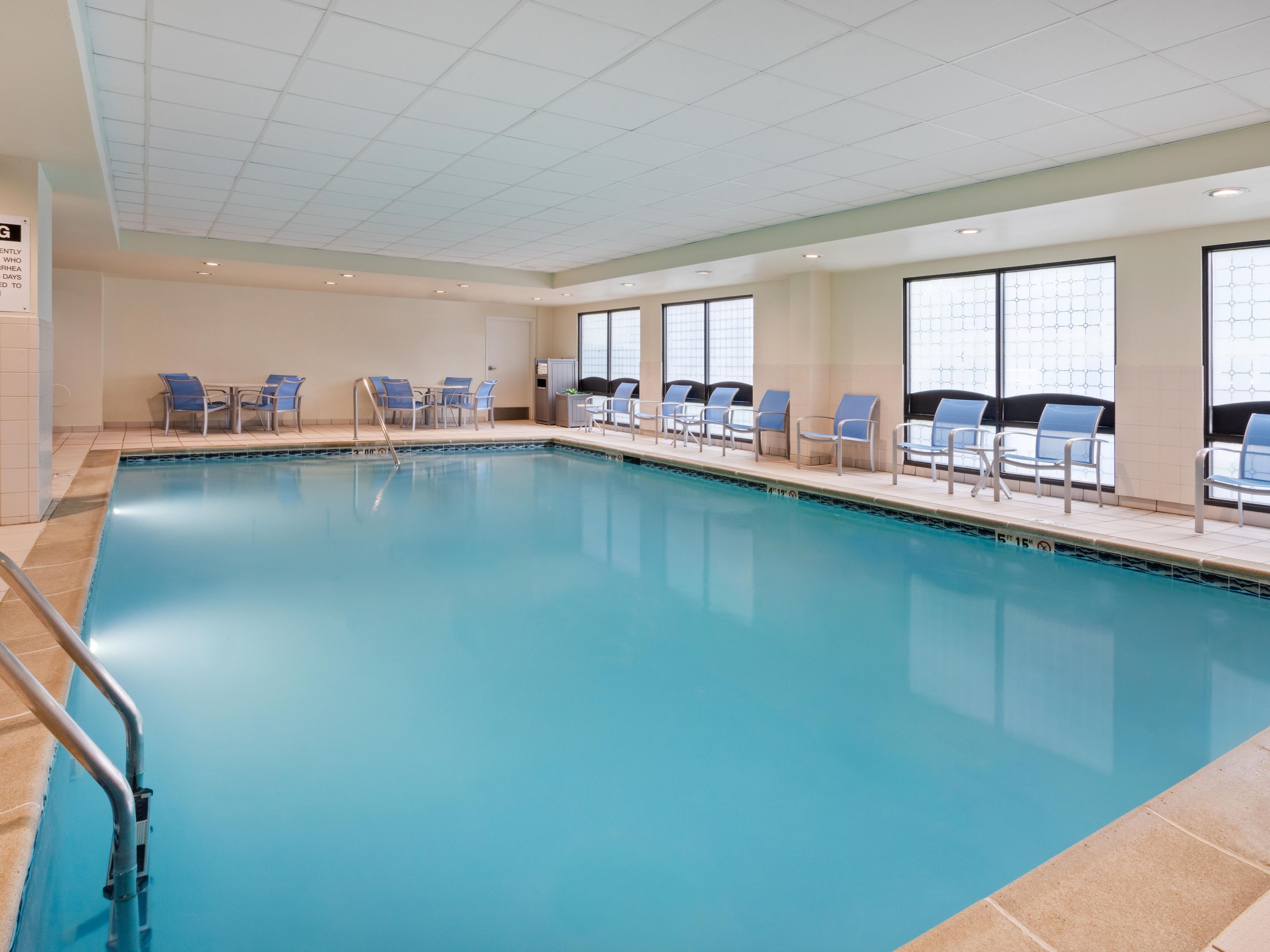 How about a refreshing swim in our Indoor Swimming Pool