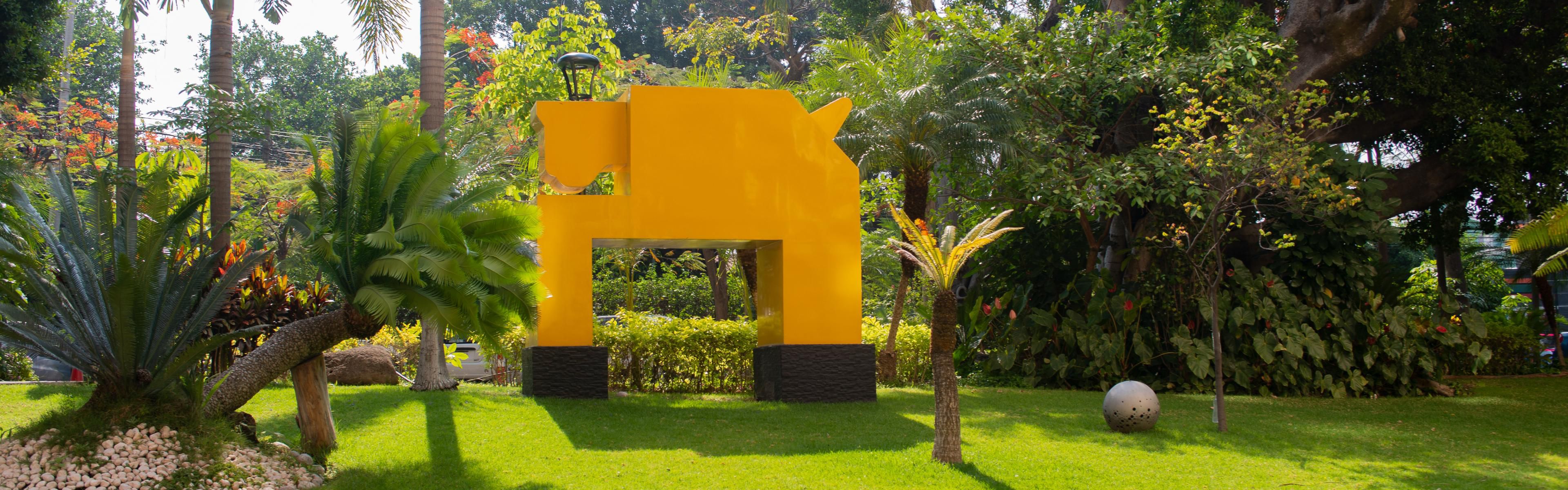 Enjoy our gardens and take photos in our sculptures