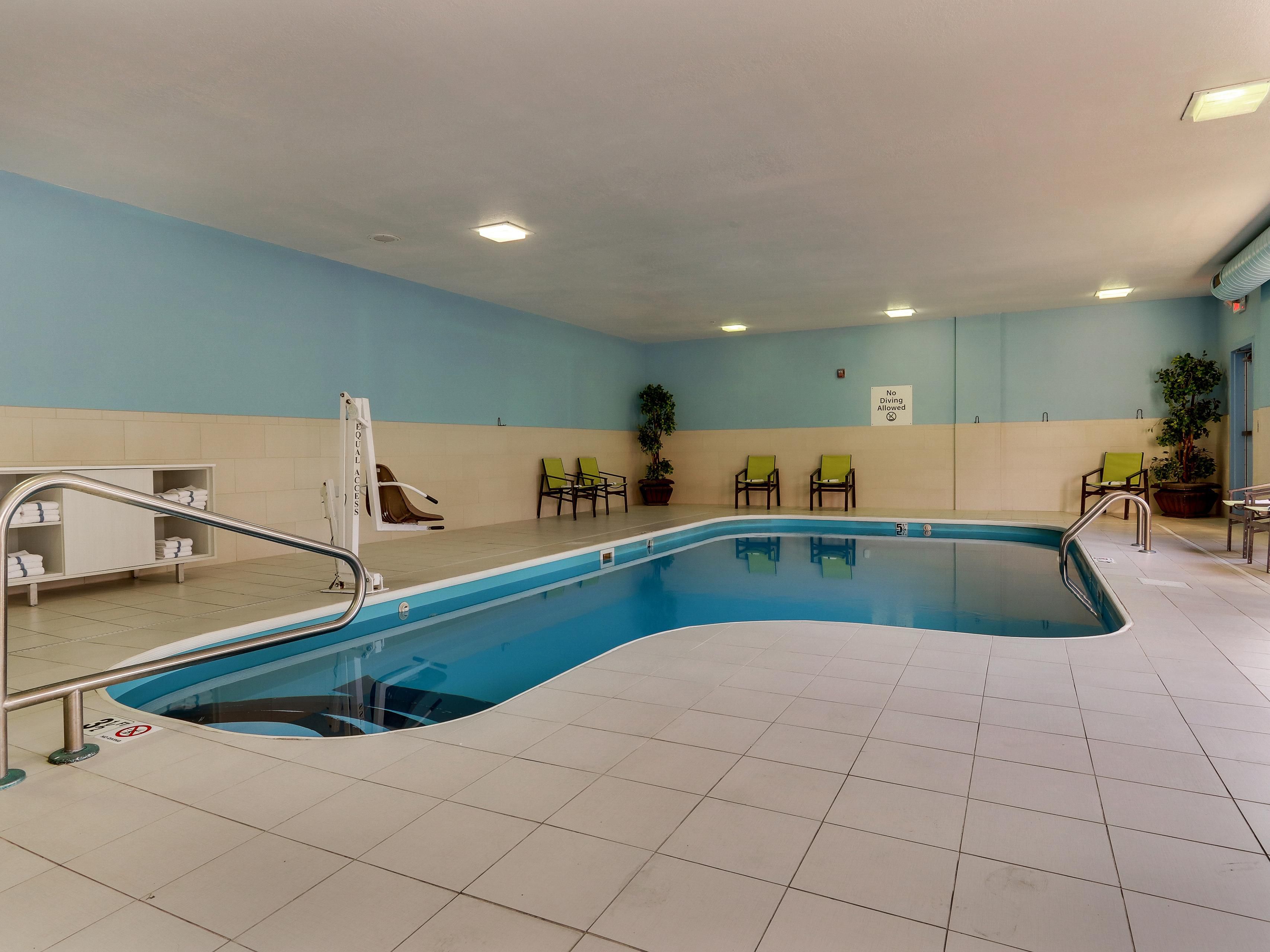 Enjoy our Heated Indoor Swimming Pool