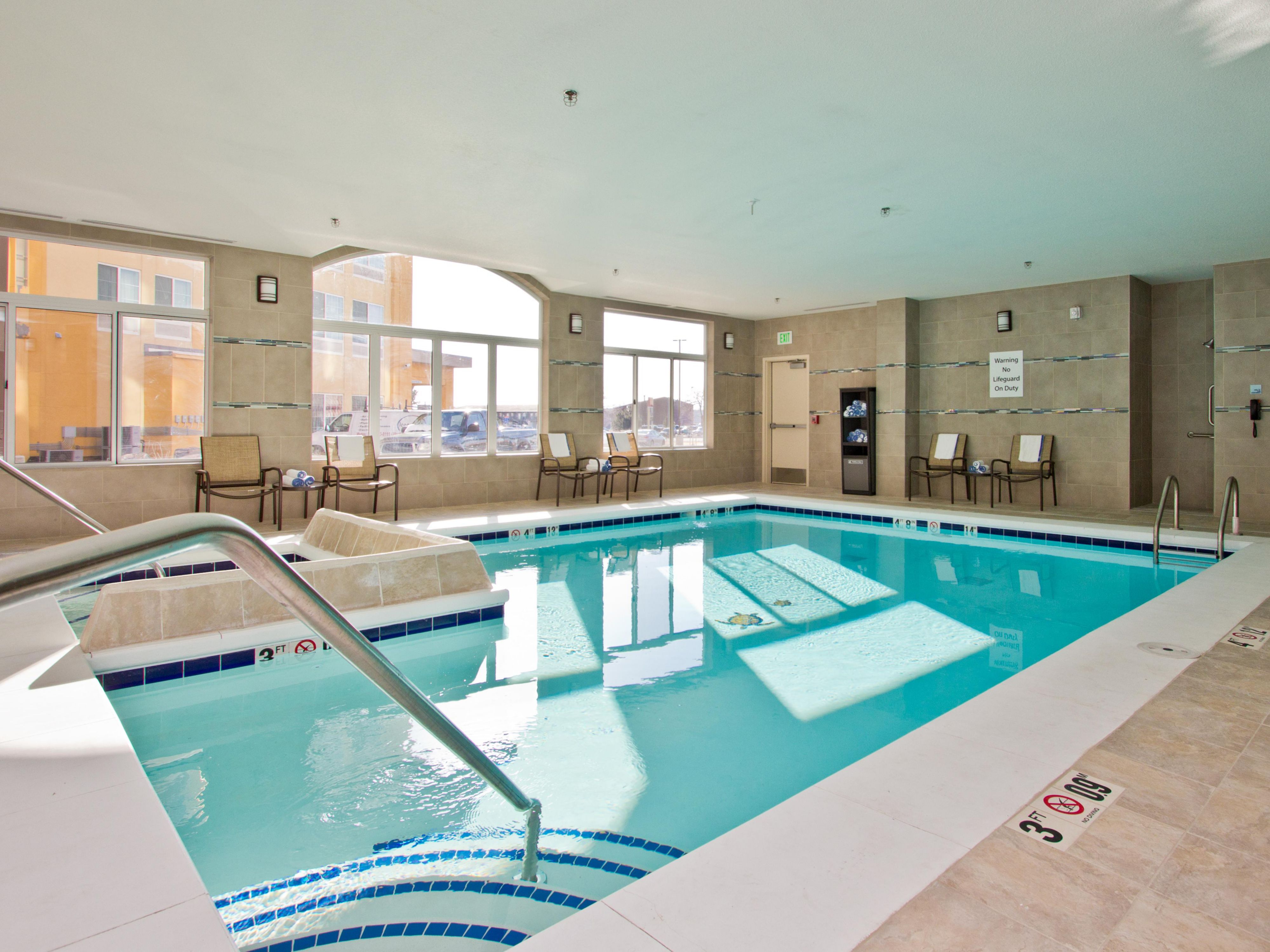 Holiday Inn Express and Suites Denver East Indoor Pool Hot Tub