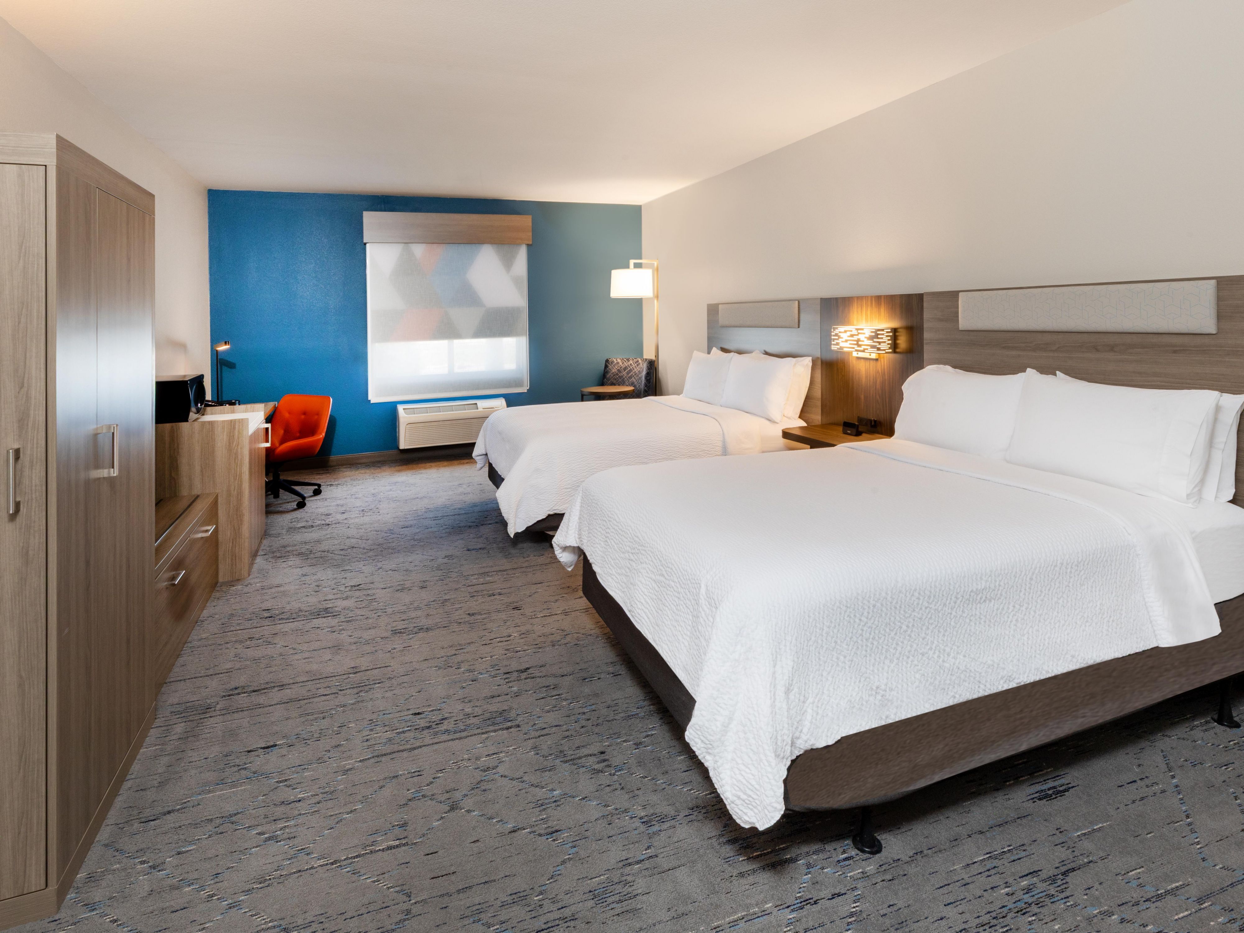 Bring your family or friends to enjoy the double queen rooms