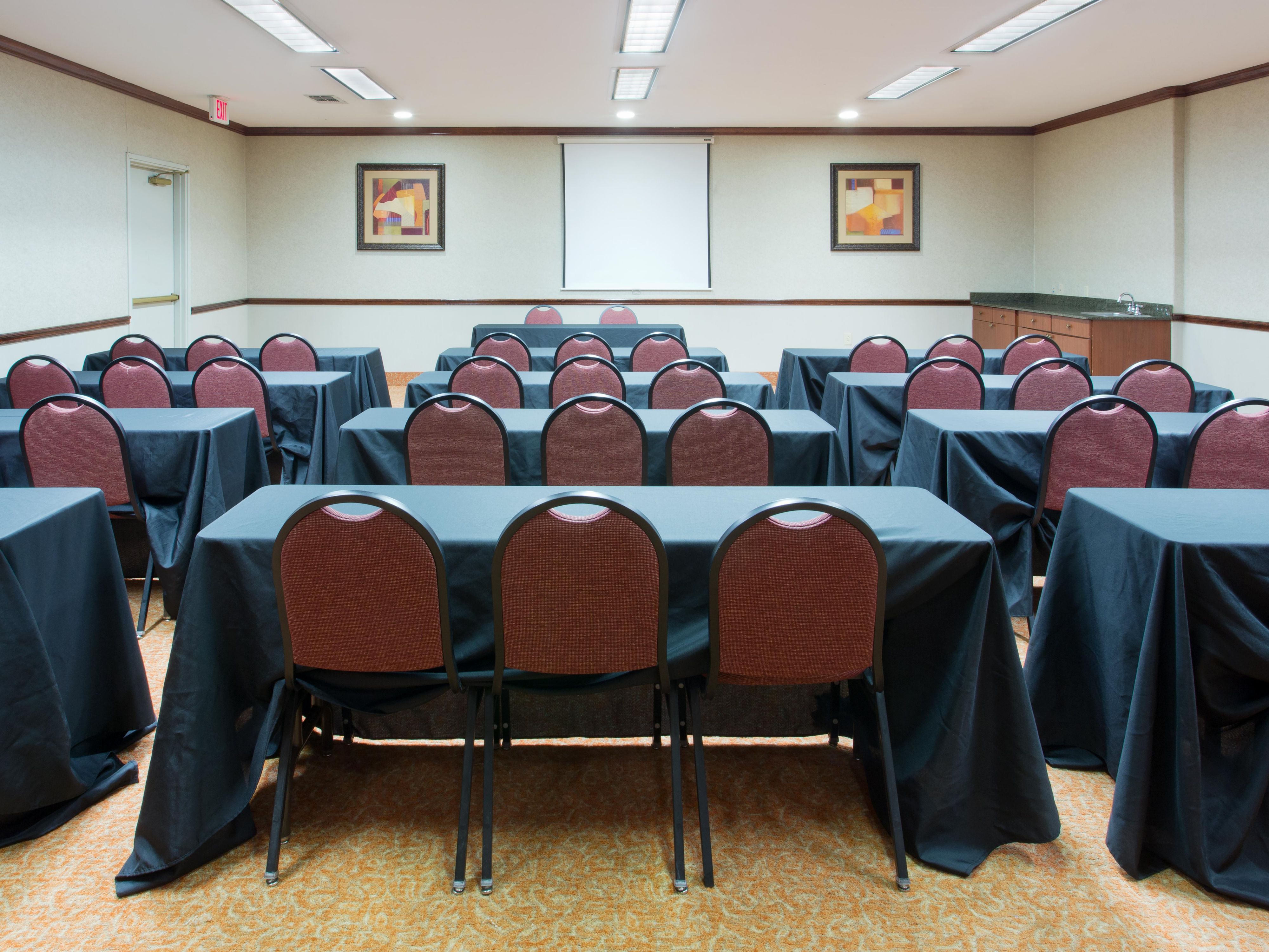 Enjoy our spacious meeting room and ask about our IHG One Rewards program.