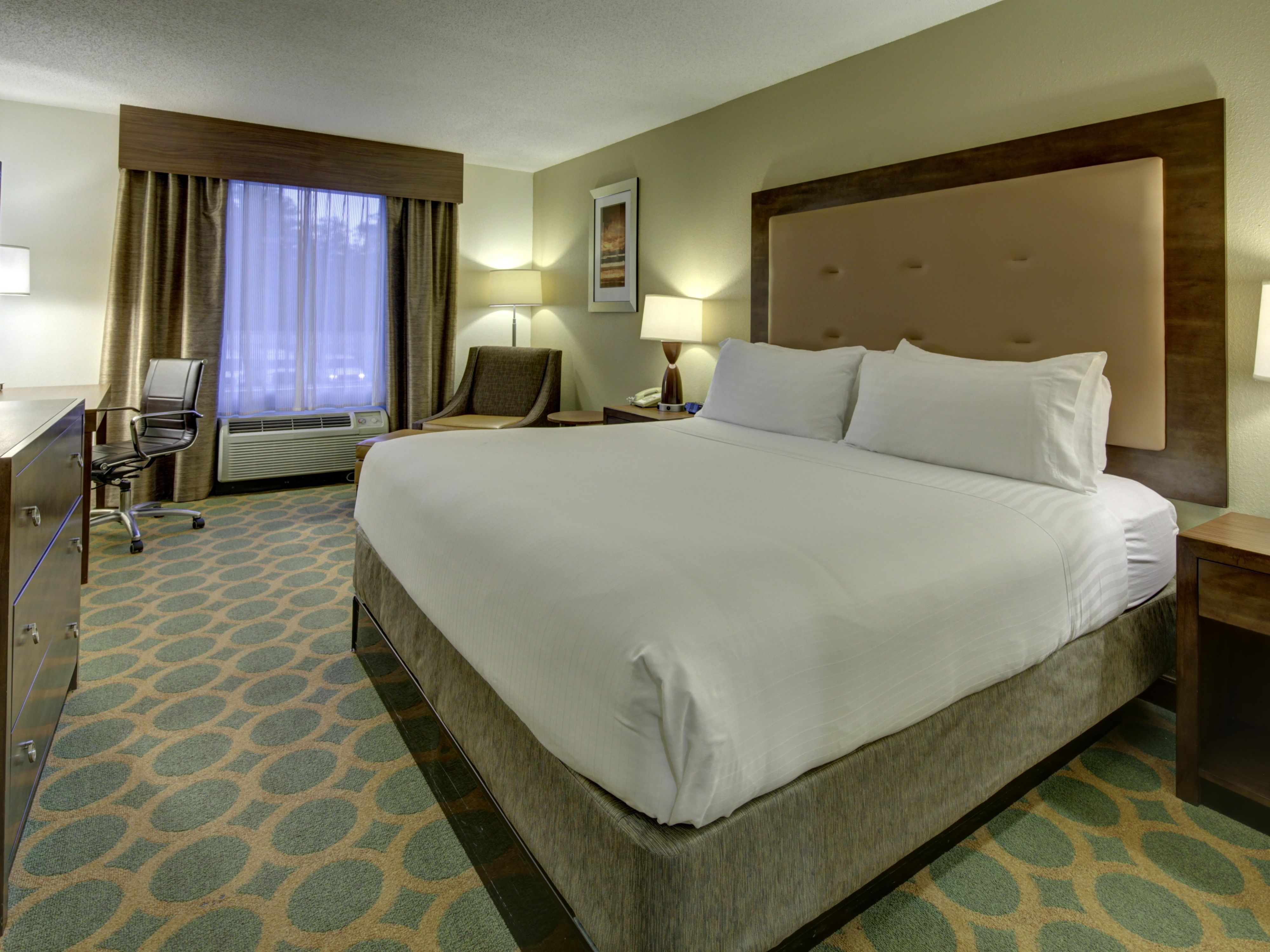 With your choice of pillows, you'll wake up refreshed & energized.