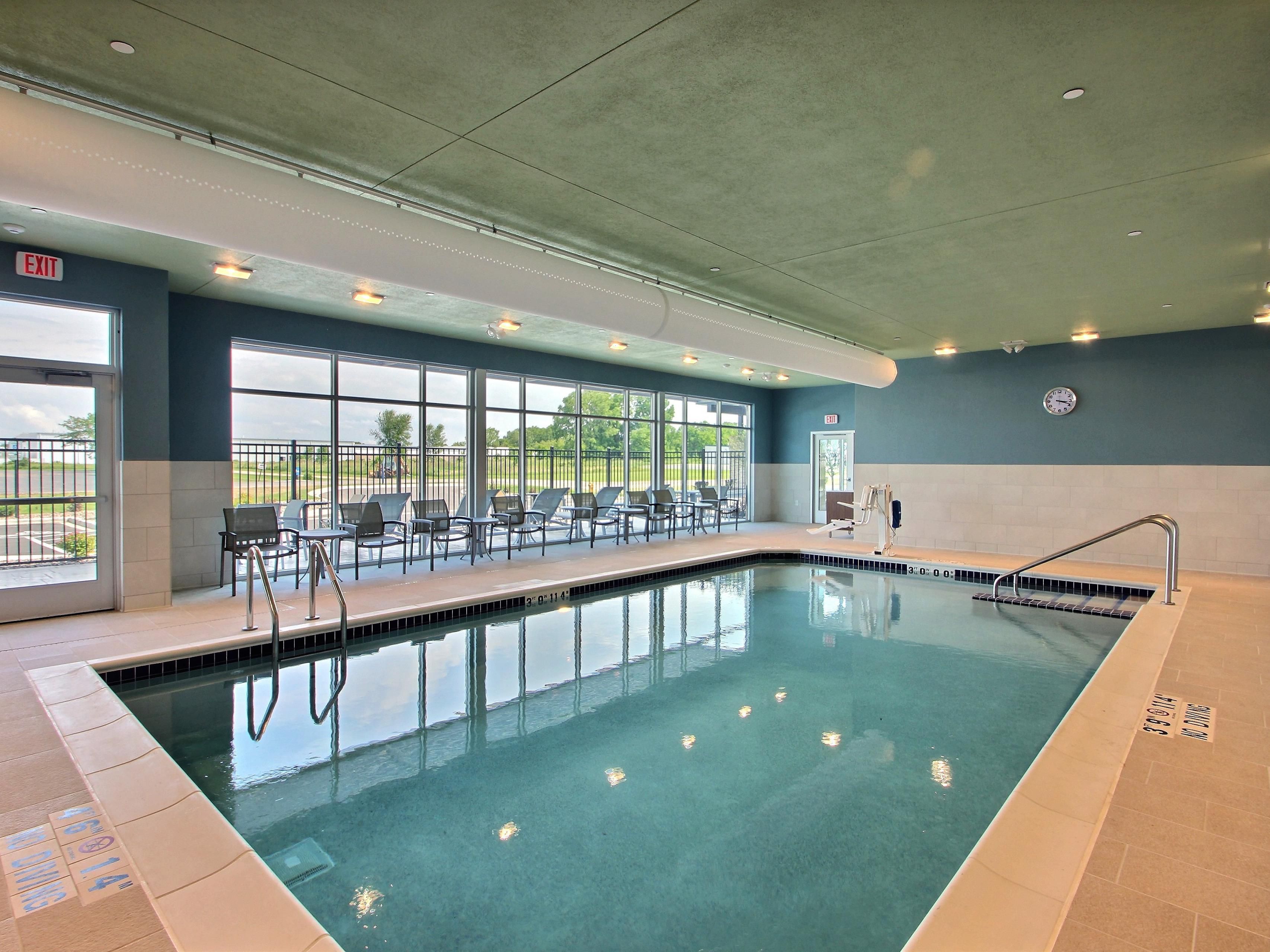 Be sure to take the time to enjoy our indoor pool during your stay. What a great way to relax, have fun, or get some exercise while traveling!