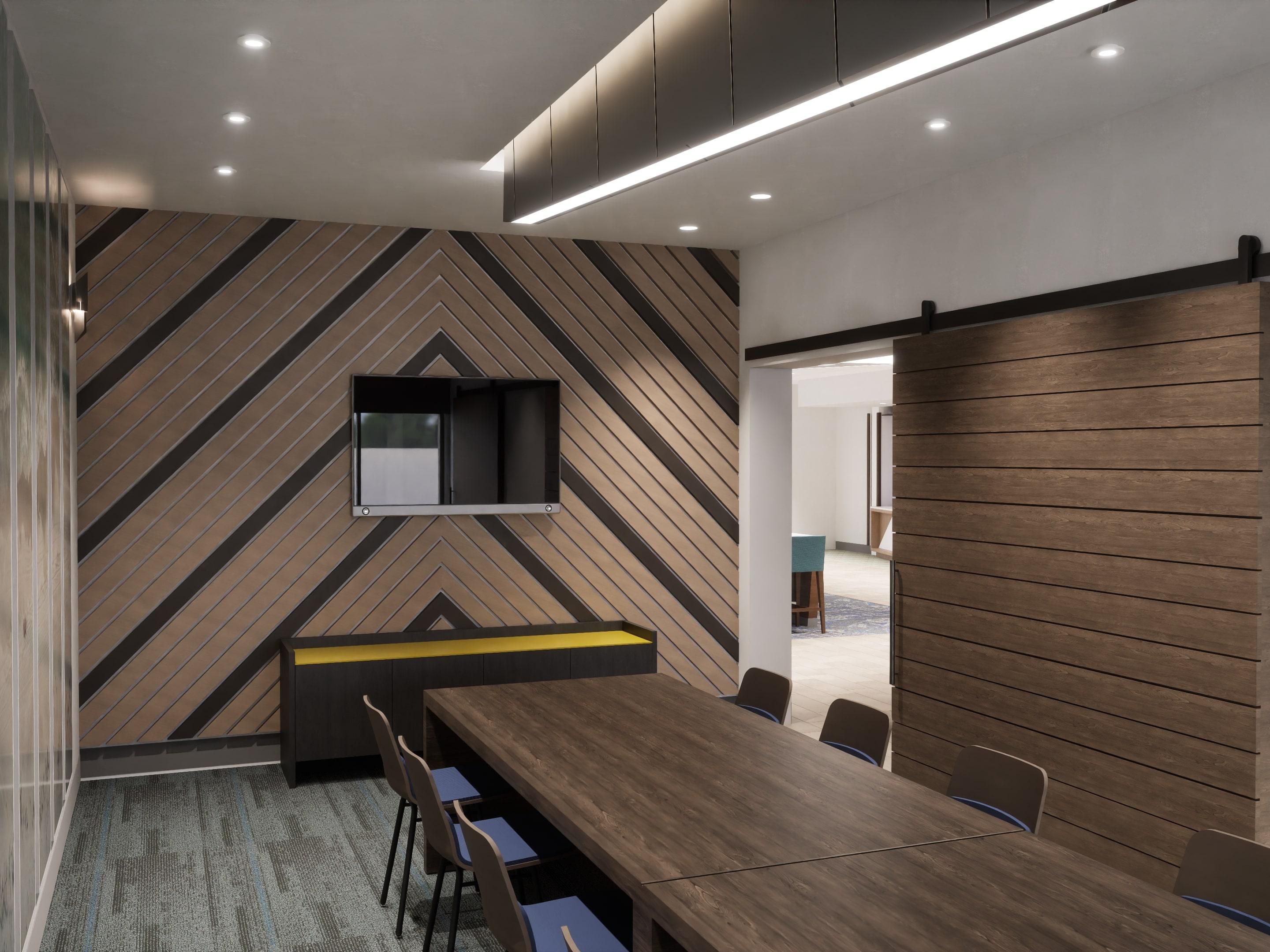 Experience our versatile 364 square feet of space for your next meeting. Perfect for small-sized groups, we will work with you to set up all the essentials you need for a successful meeting. Contact us to learn more and secure your meeting room.