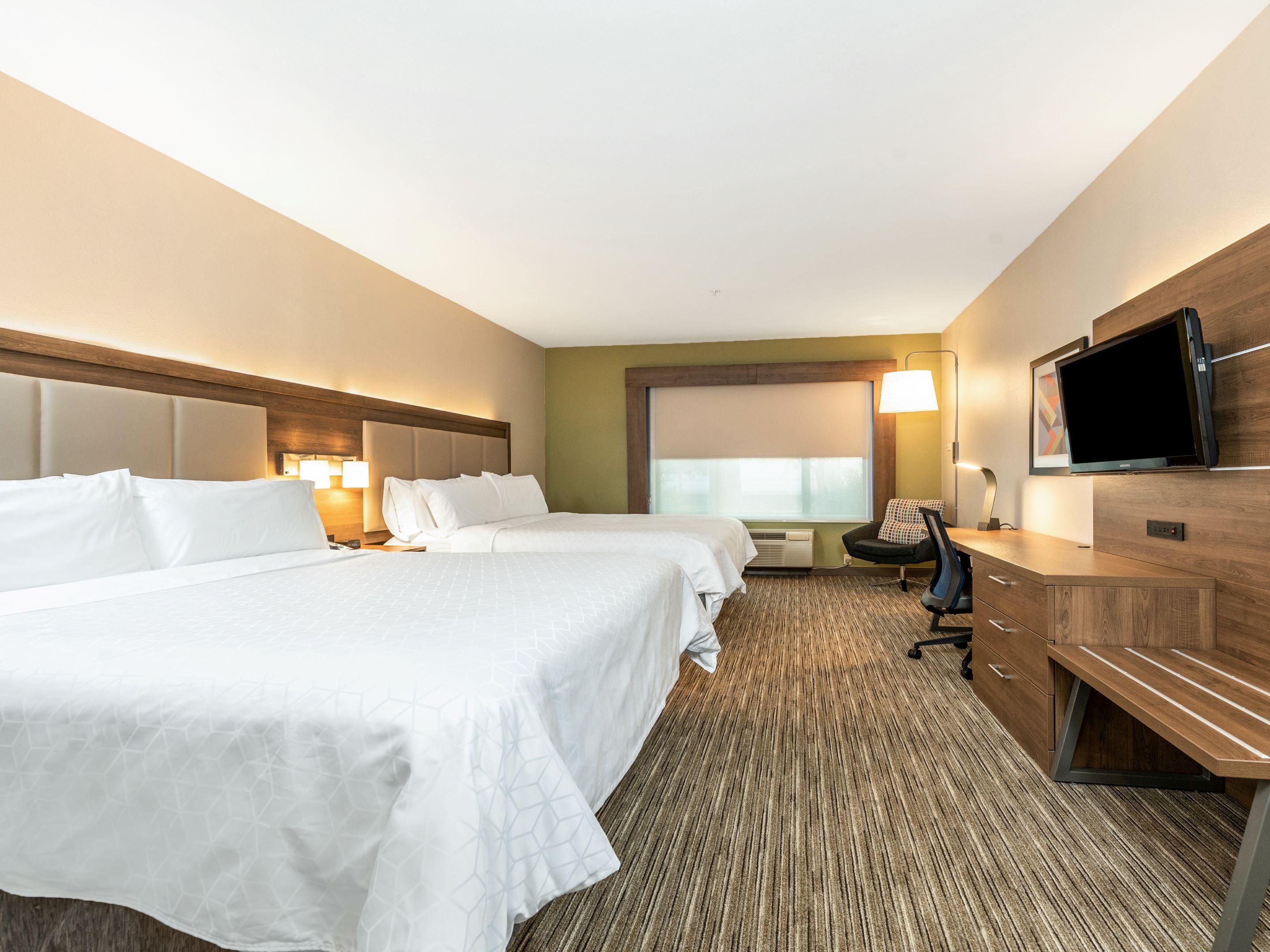 Two King Size Beds in Double Rooms