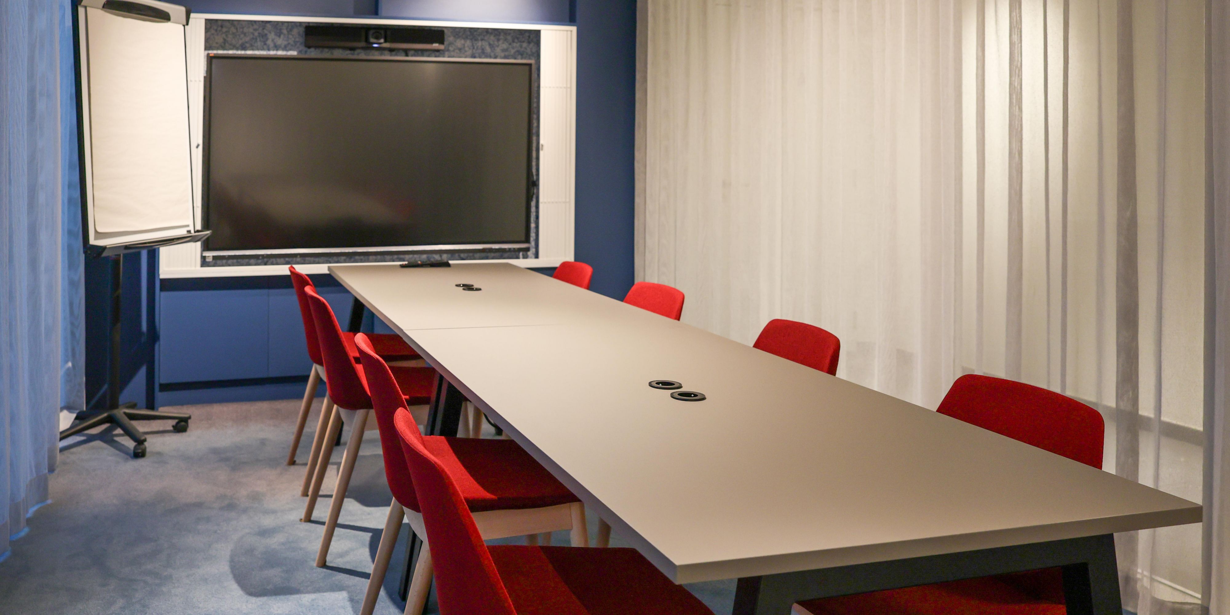 boardroom with screen