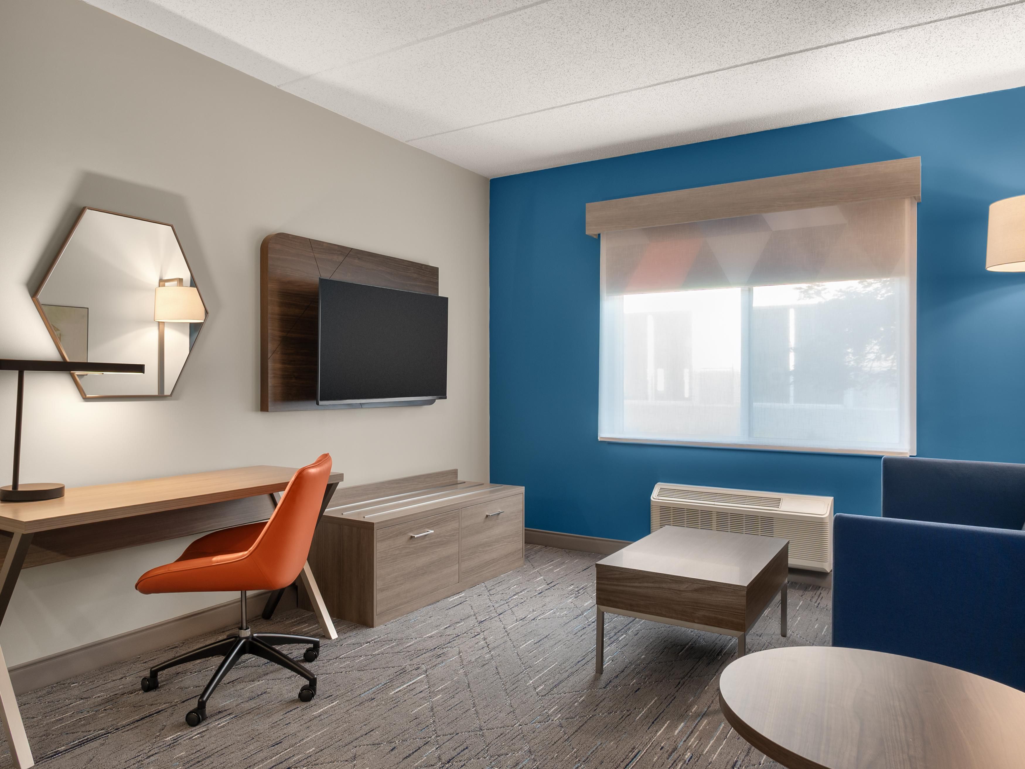 Practical comfort for business or leisure travel.