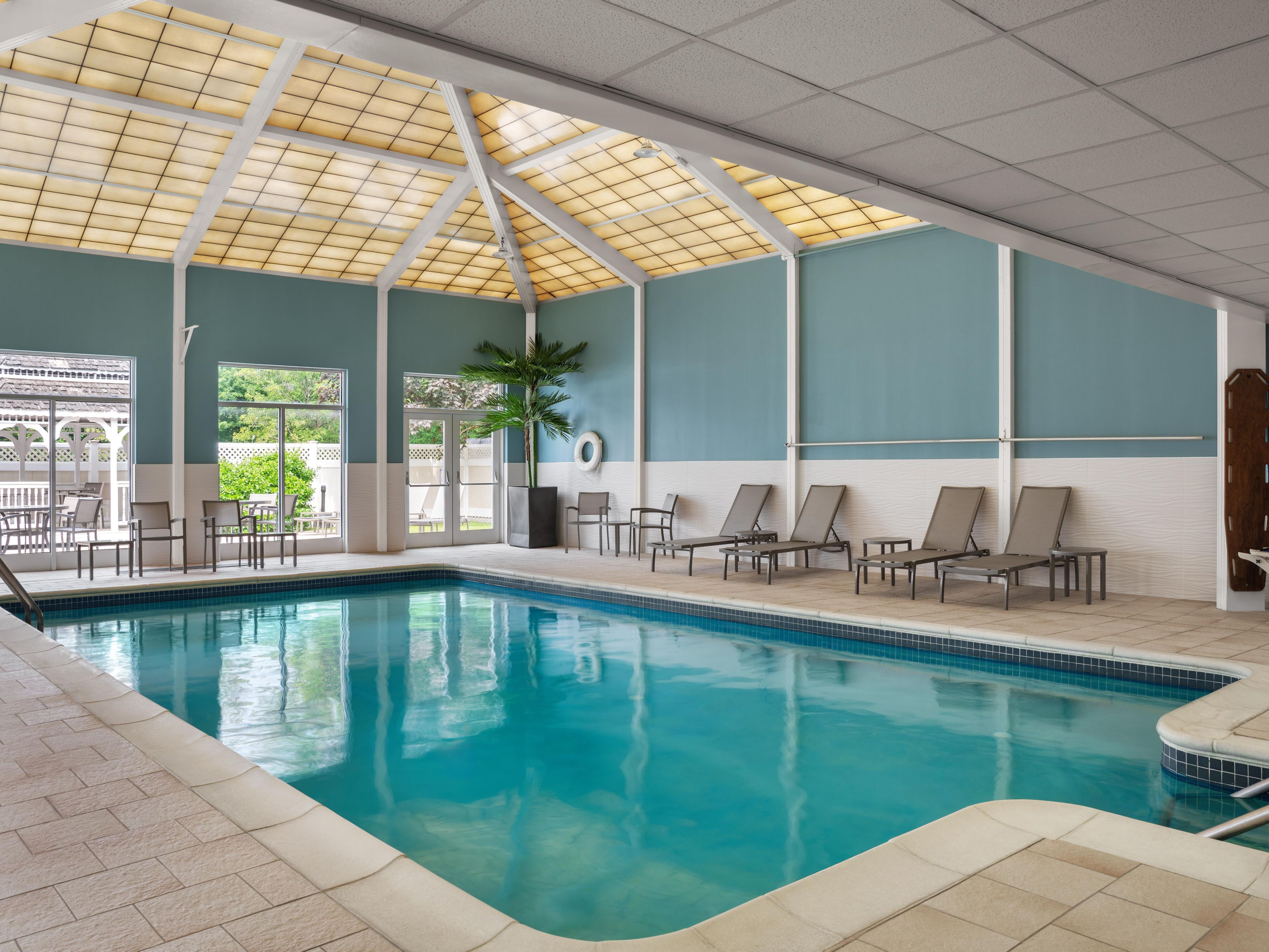 Take a dip and unwind in our inviting indoor pool!