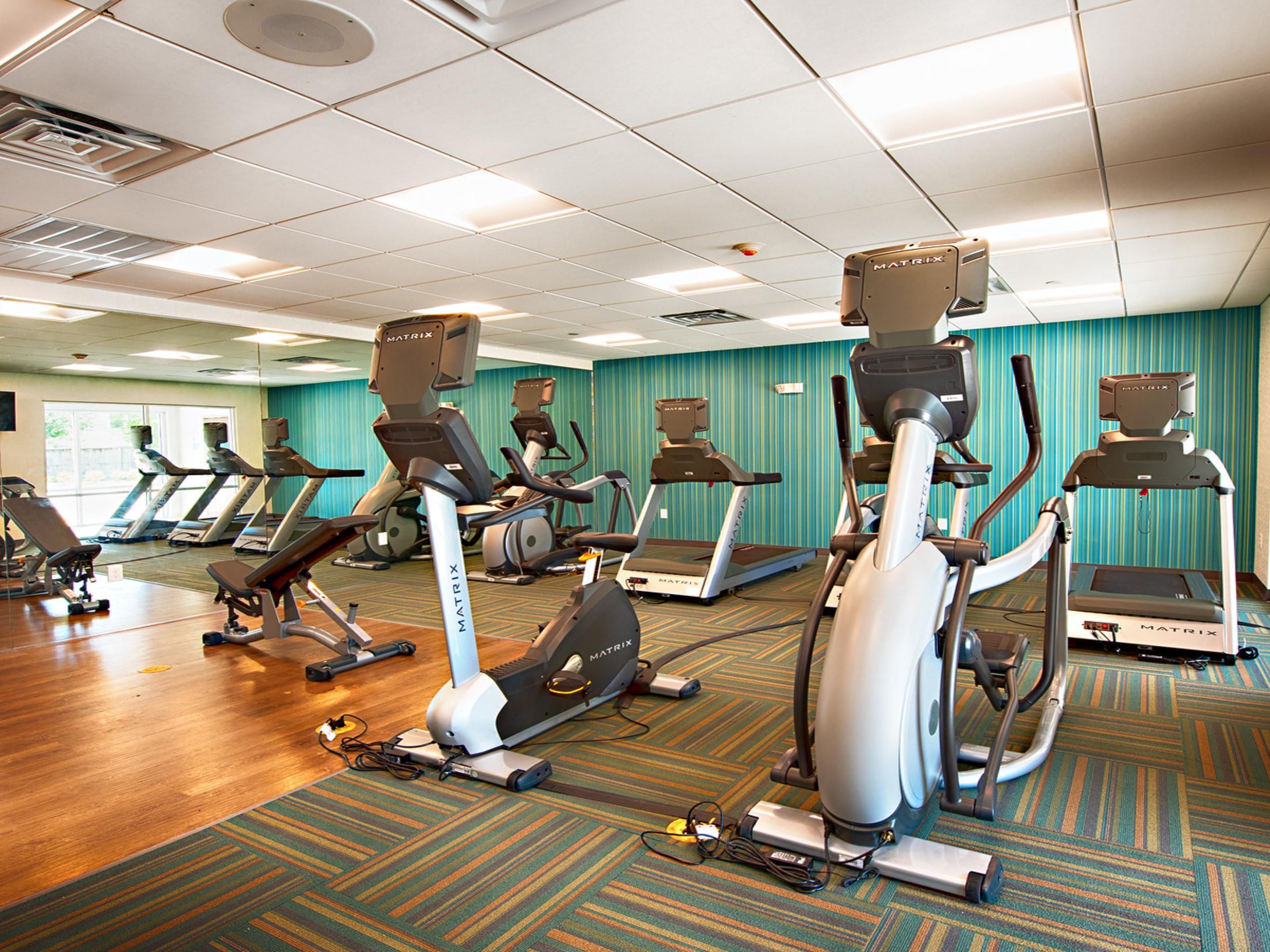 Never miss a workout in our state of the art gym