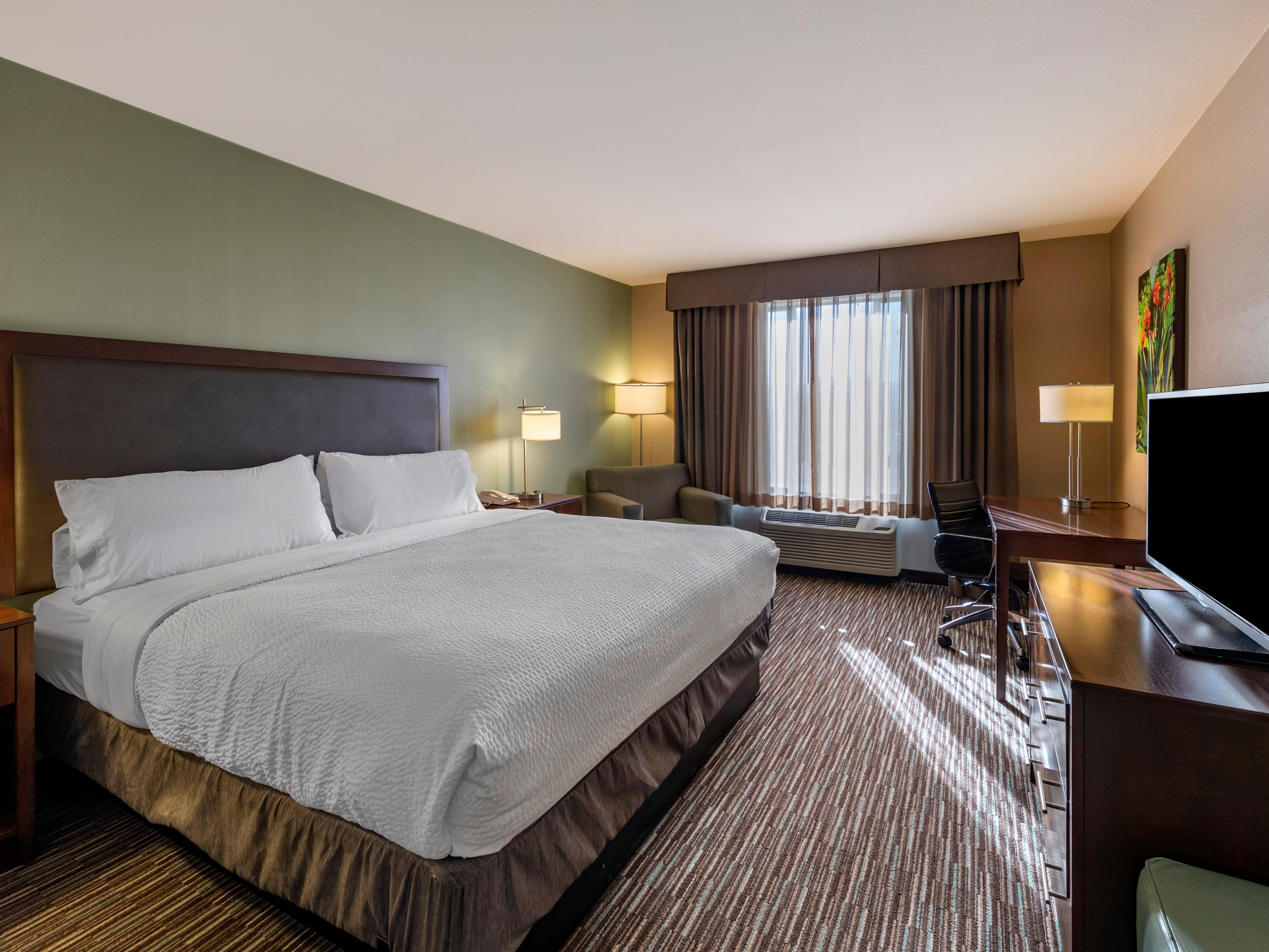 Our guest rooms are thoughtfully designed with you in mind.