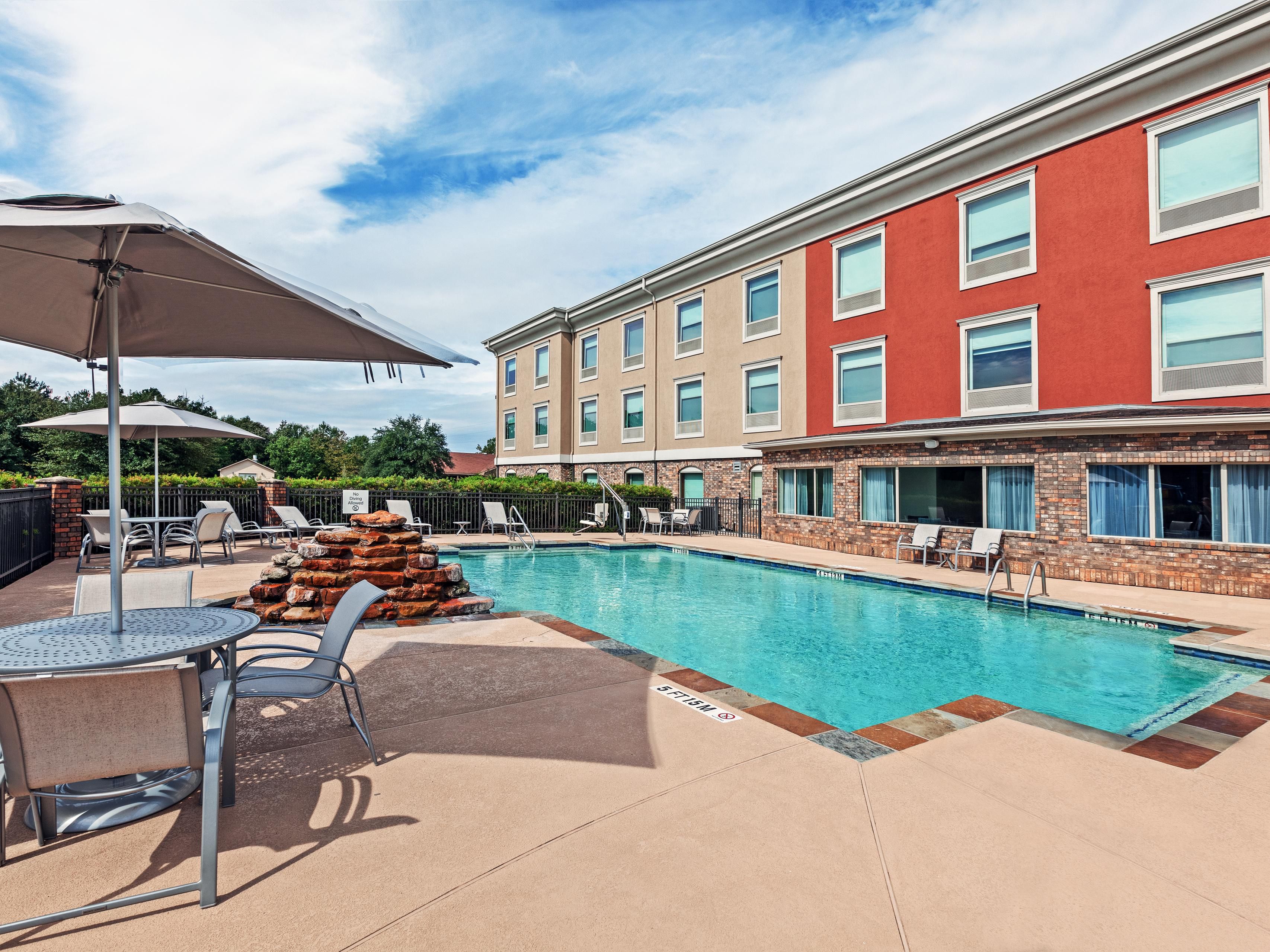 Enjoy a swim after fishing at Sam Rayburn Lake