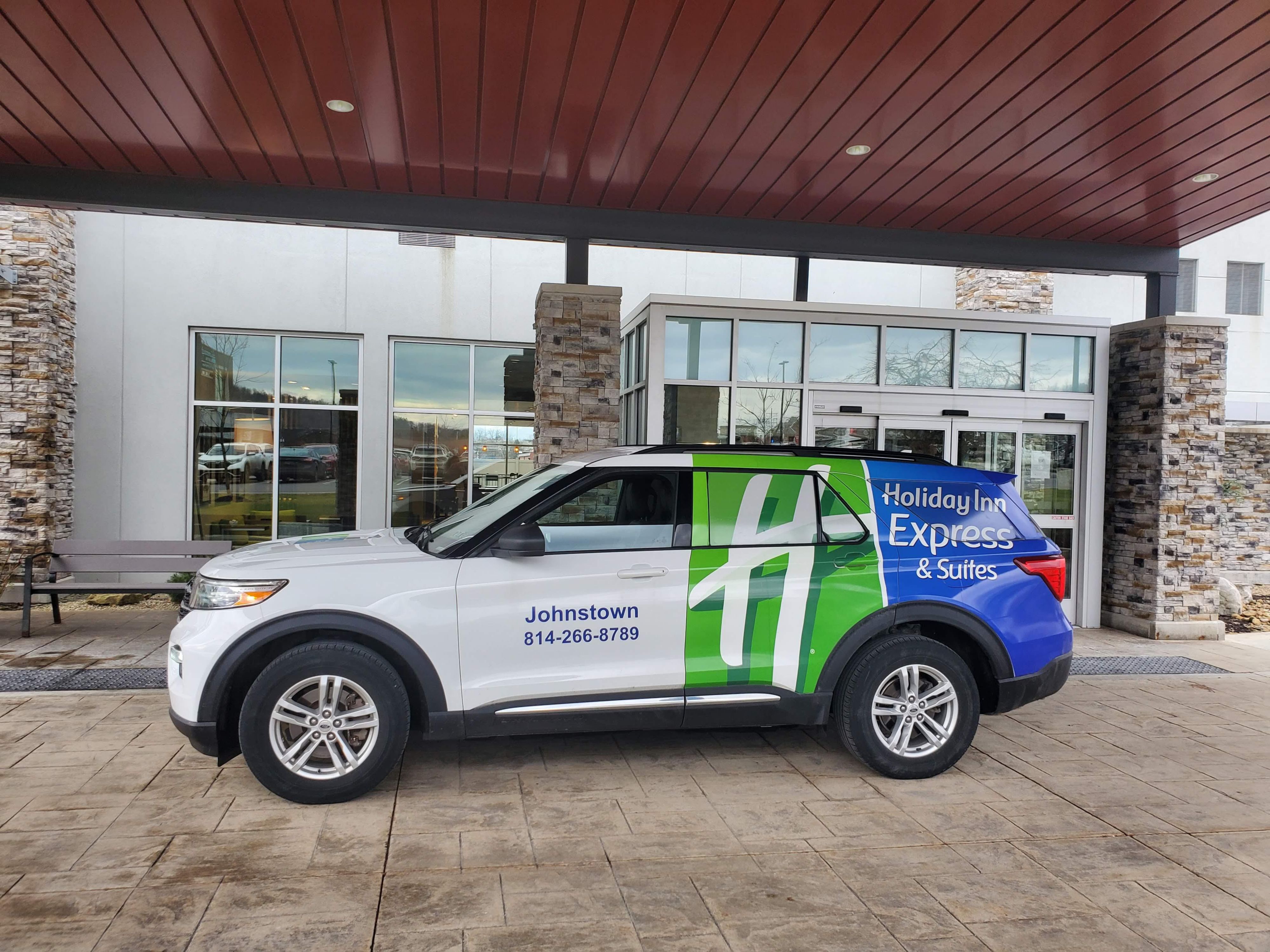 Taking advantage of the convenient SkyWest via United flights?  Enjoy a layover in Johnstown while staying a few nights with us! Give us a call today to make your reservation, and we'll pick you up in our complimentary airport shuttle.  Available upon request by calling the hotel at 814-266-8789.  