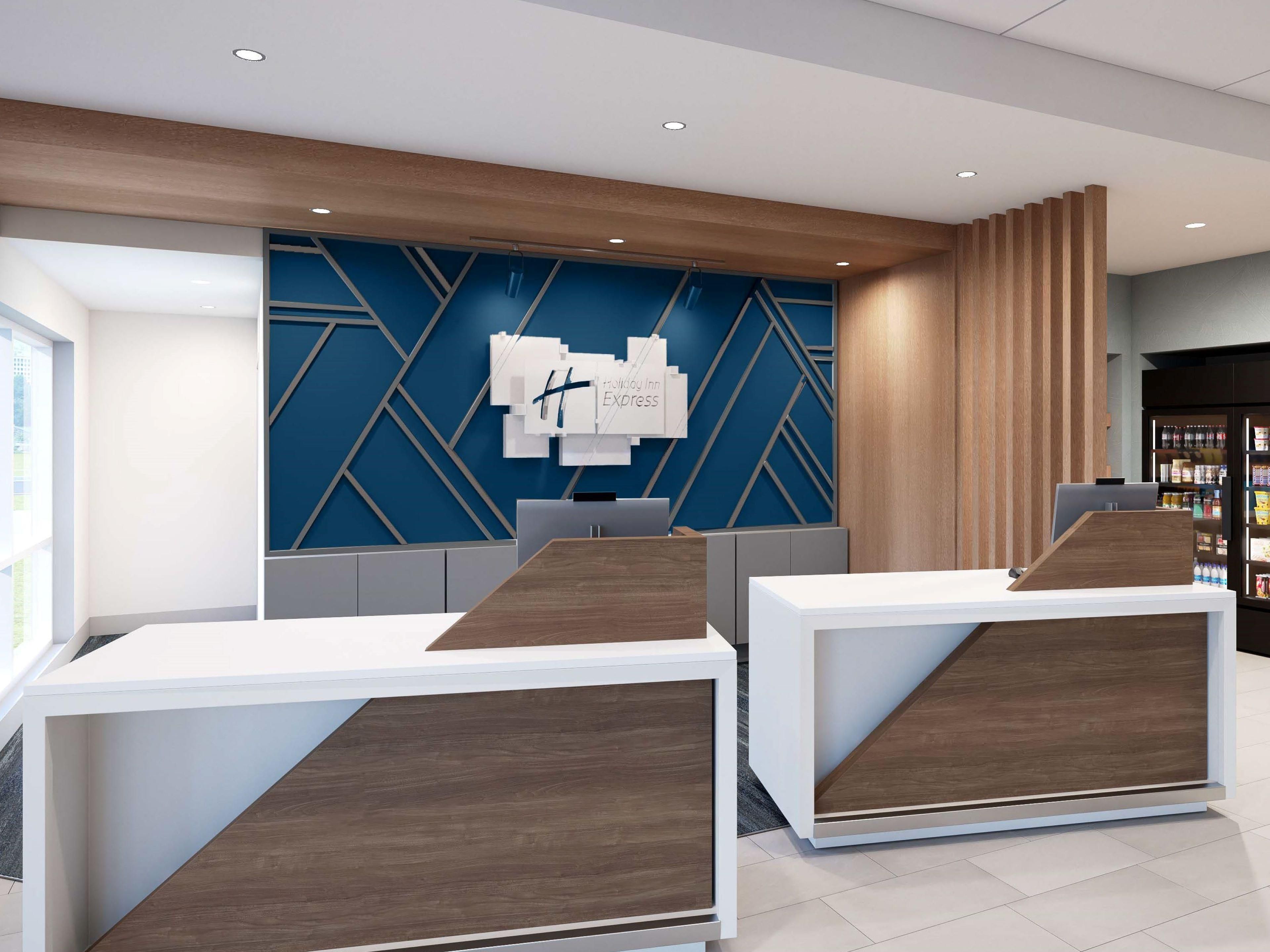 Stay smart and rest easy in our brand new hotel! Designed with the smart traveler in mind, we offer our guests a consistent, comfortable, and clean stay while they recharge! Meet with friends in our beautiful lobby, relax by our seasonal outdoor pool, or workout in our complimentary fitness center!