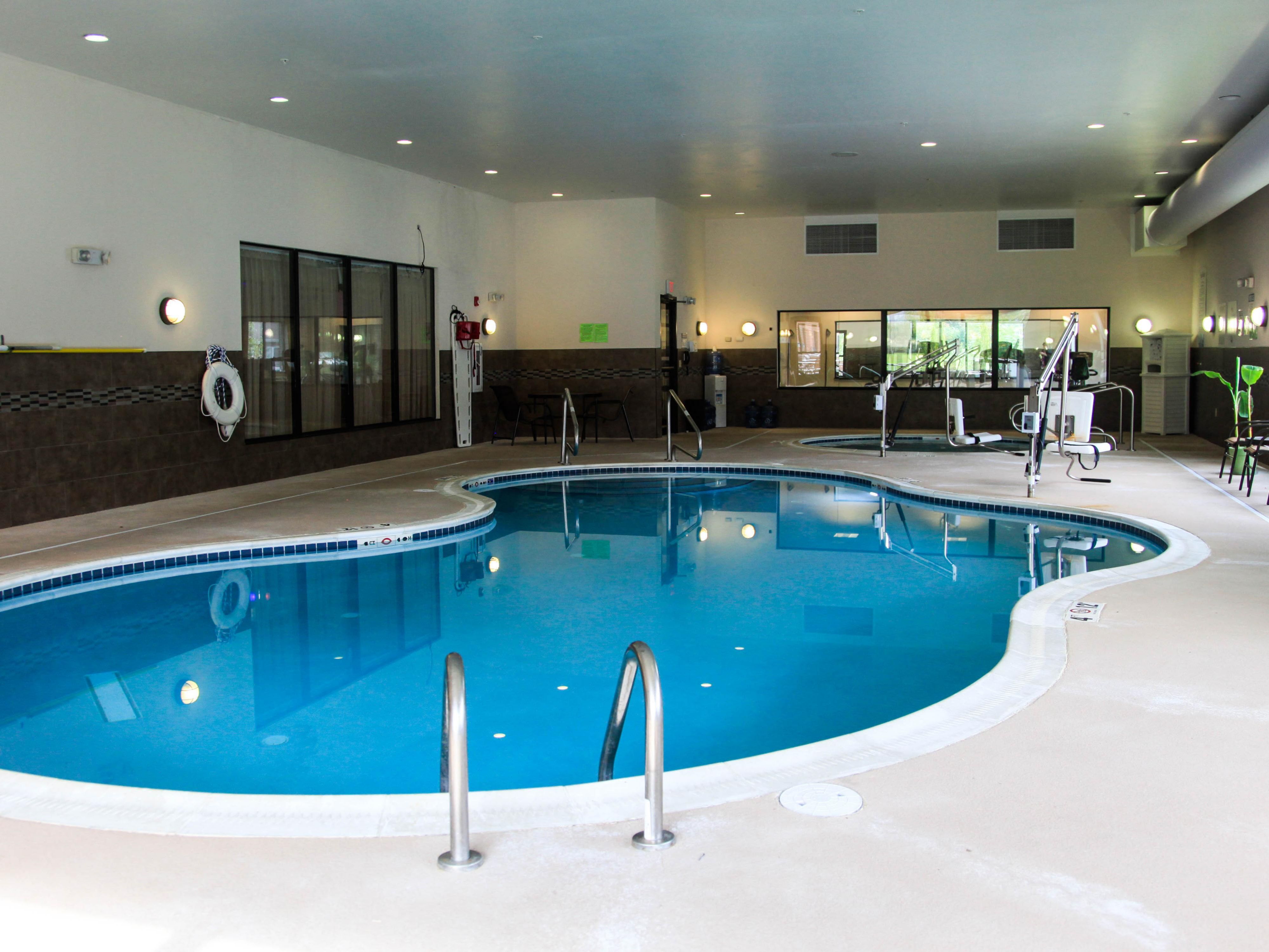 Our swimming pool is a perfect retreat for health and wellness.