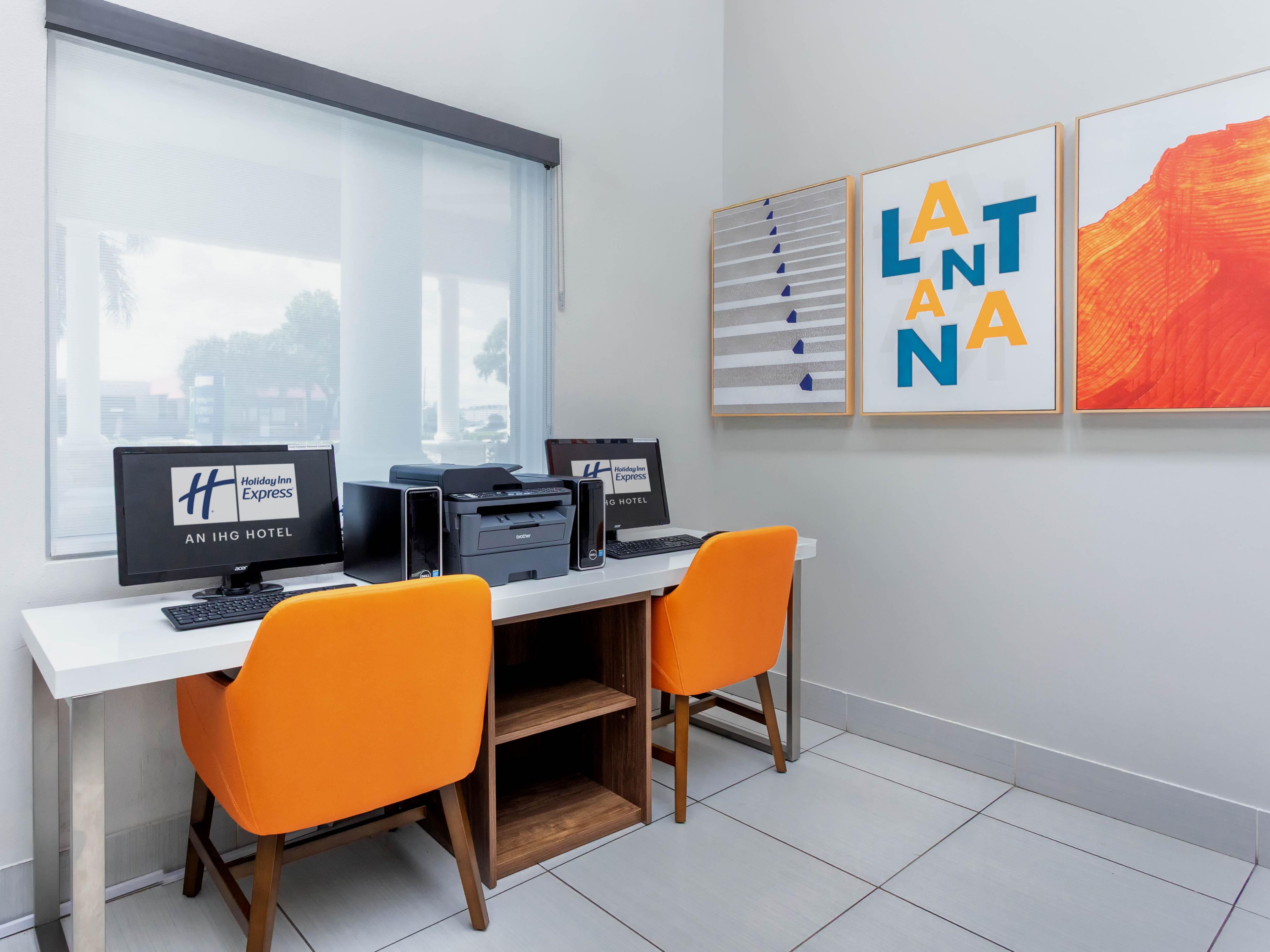 Need to work or connect on the go? Fast, complimentary Wi-Fi is available property-wide, plus our 24-hour business center is equipped with print, scan, and copy services for your productivity and peace of mind. 