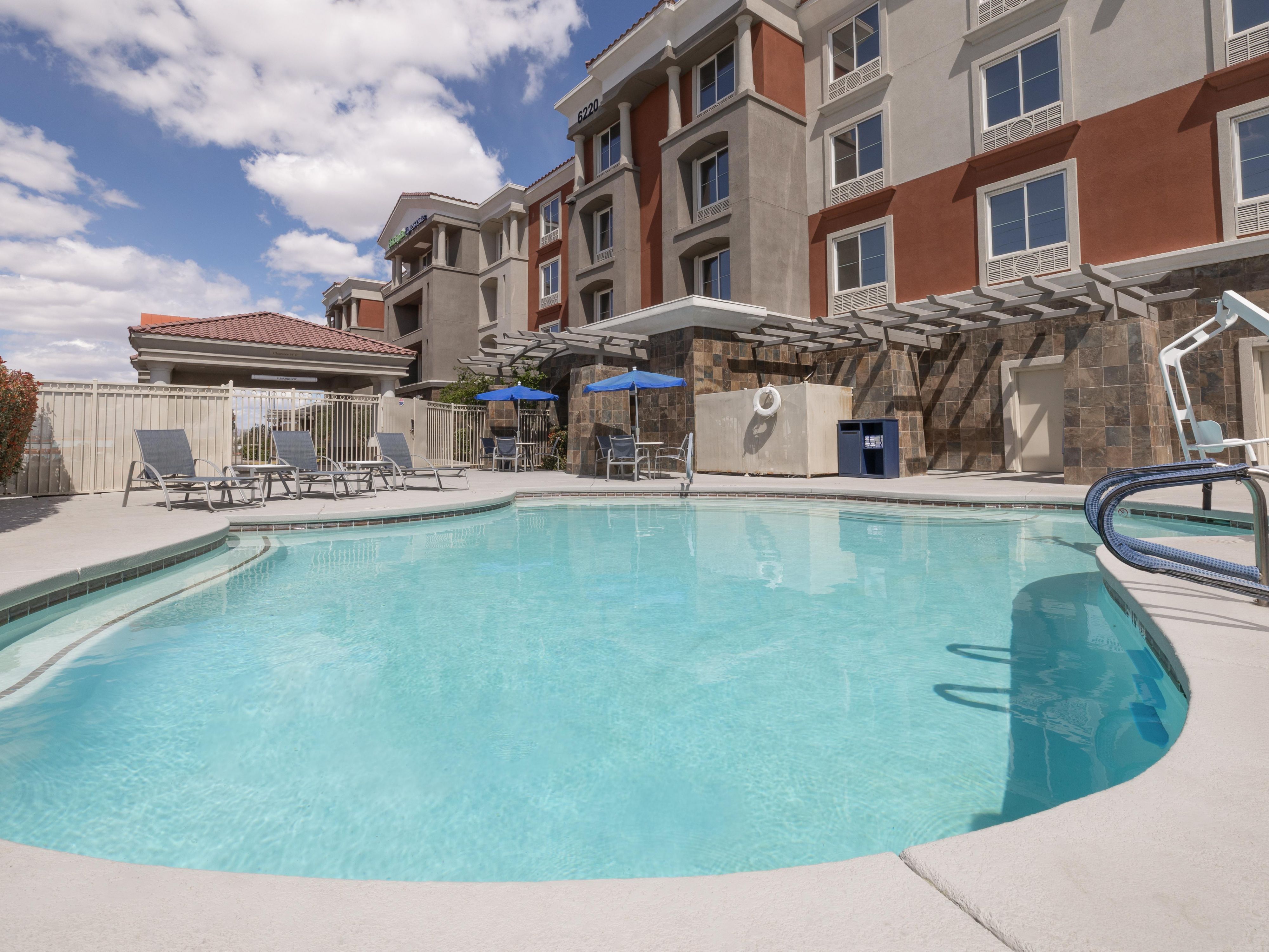 Relax Year-Round in Our Outdoor Heated Pool