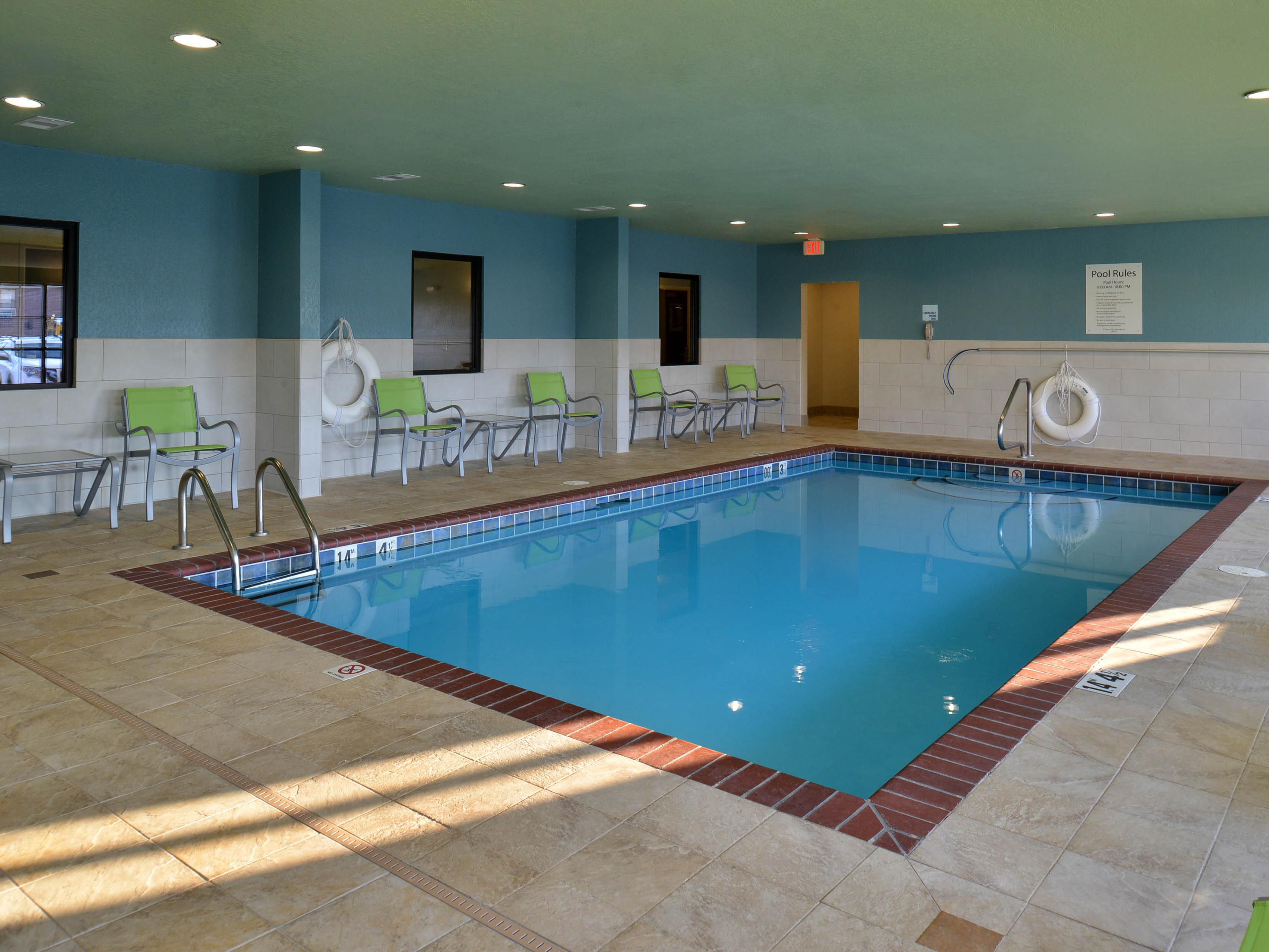 Indoor Swimming Pool Holiday Inn Express I40 Exit 175