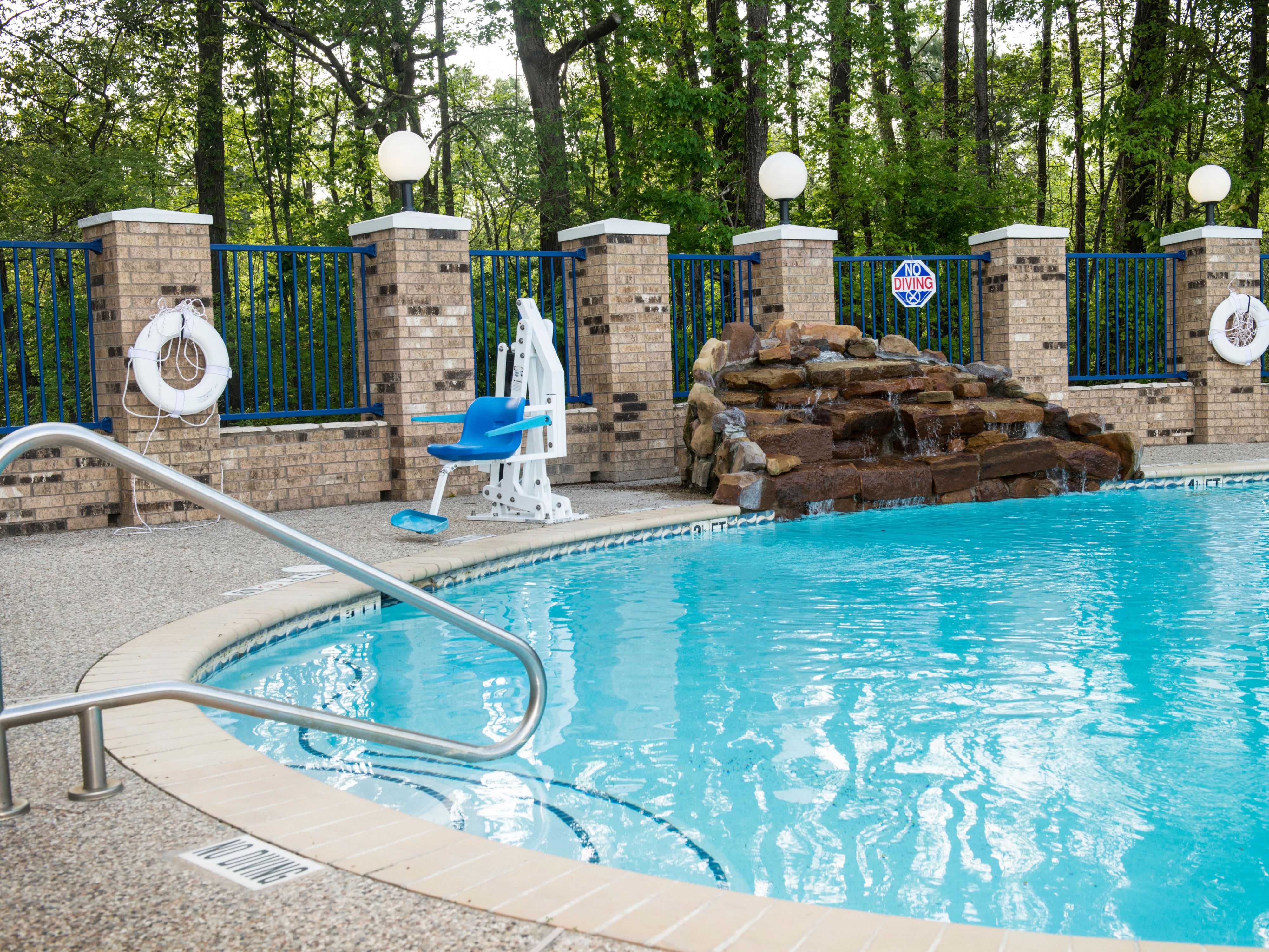 Enjoy a refreshing dip in our swimming pool