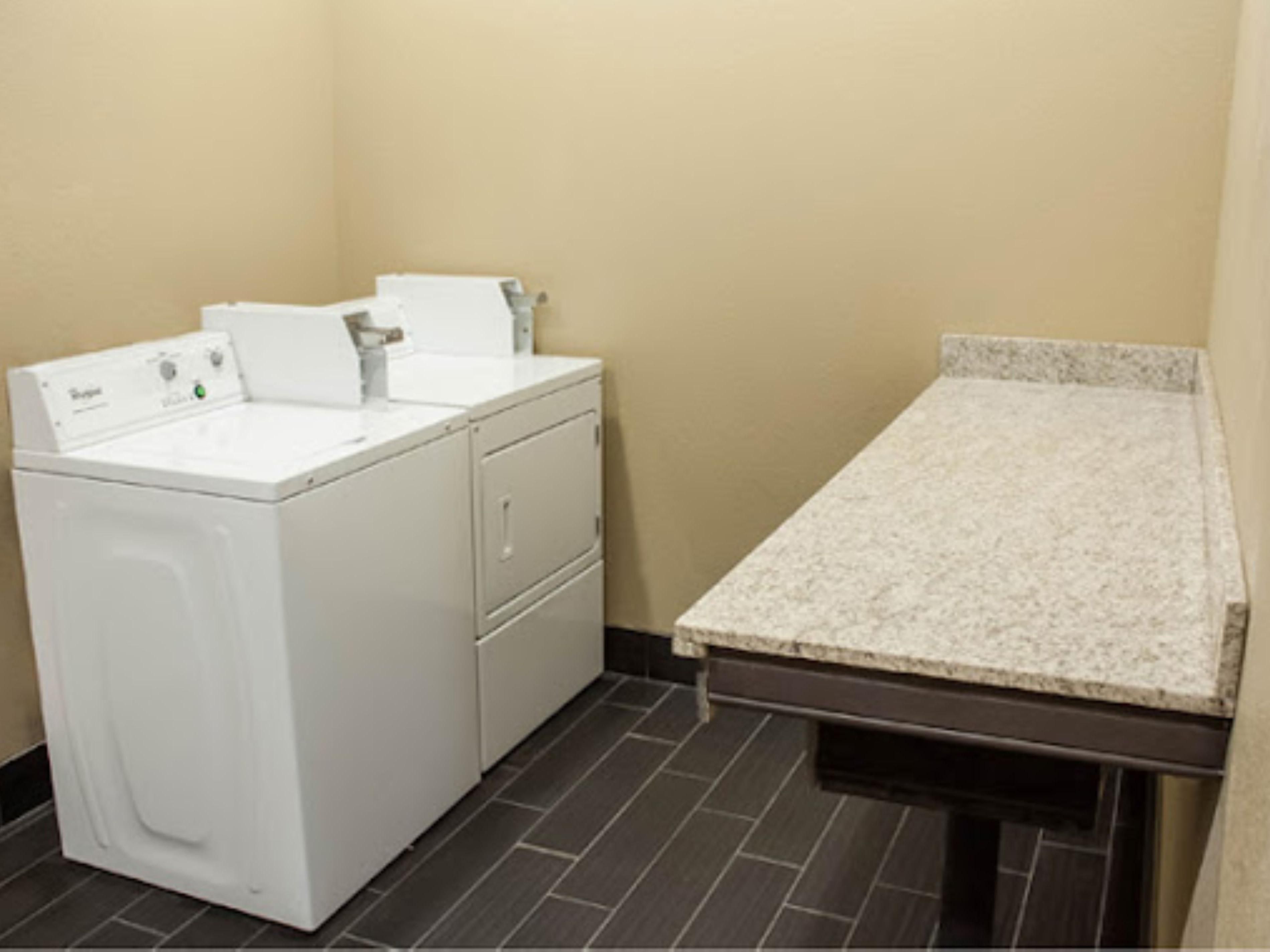 Need to keep up with your laundry? That’s an easy task at our Matteson hotel, where guests can enjoy use of our well-equipped laundry room. Wash and dry your clothes and head back out to your adventures with ease. 
