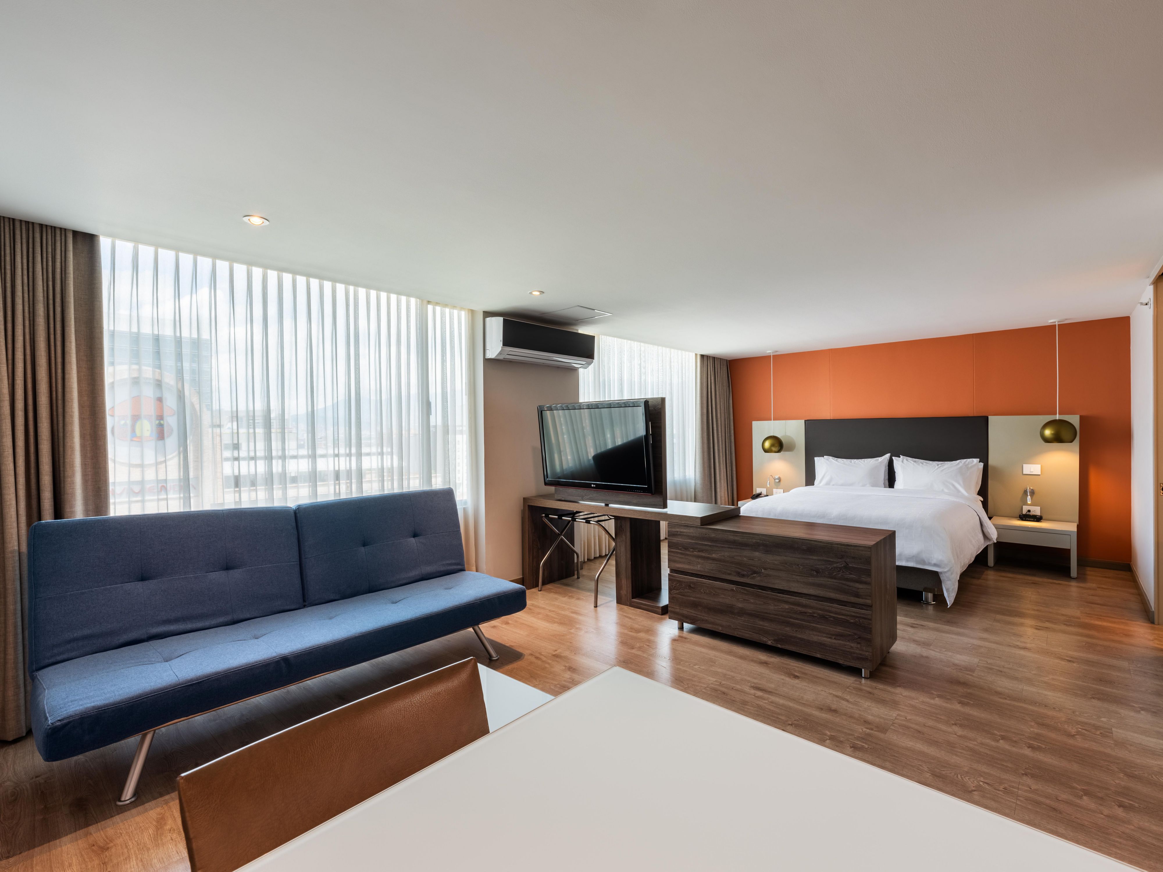 Enjoy our all-suites hotel, where every stay includes a spacious and comfortable suite designed for relaxation.