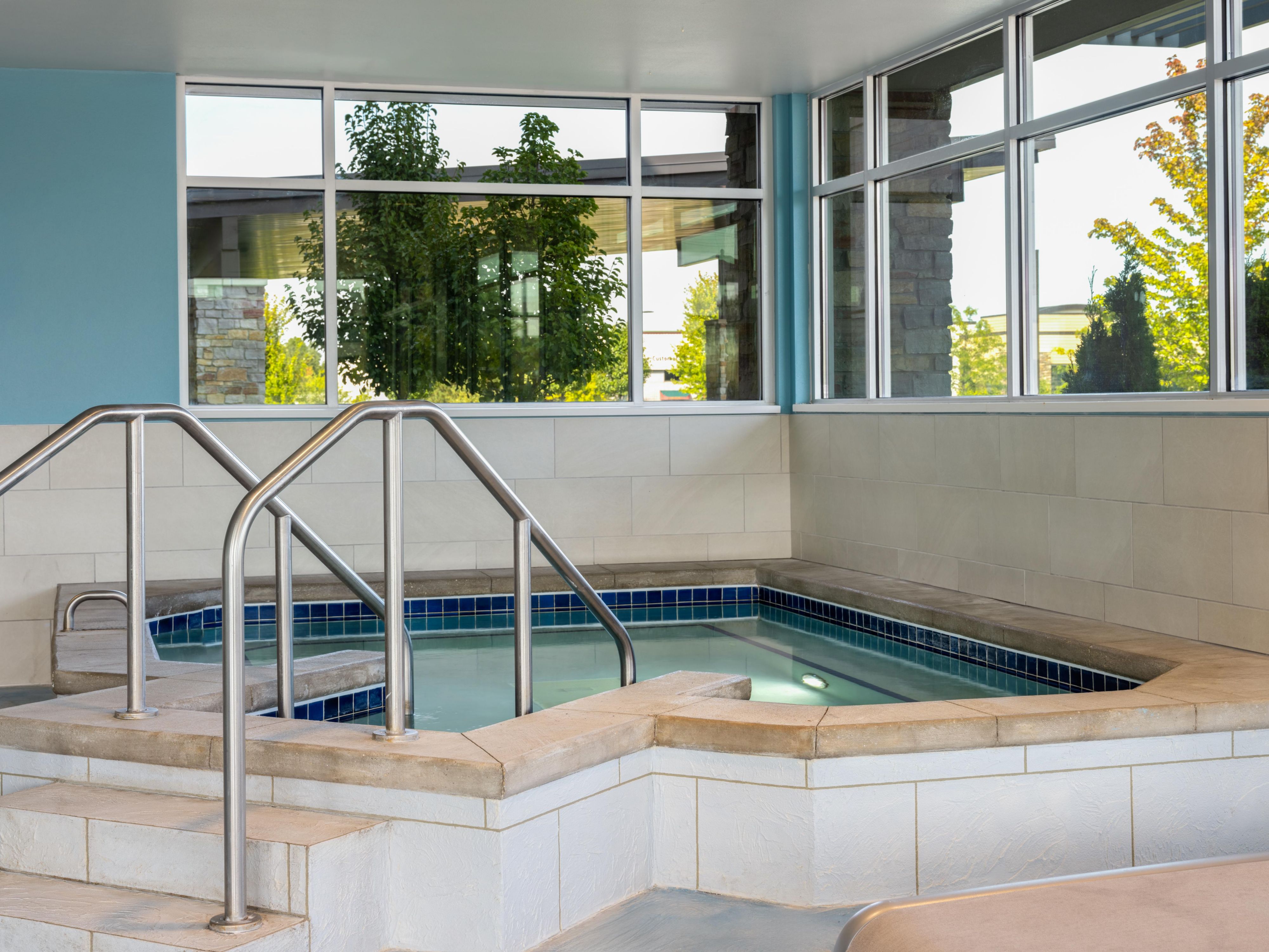 Take a dip in our indoor, heated swimming pool, open from 6am to 11pm daily. Start your morning with invigorating laps, make a mid-afternoon splash, and enjoy a leisurely evening swim or a soothing soak in the hot tub. Our pool area is the perfect place for recreation and relaxation.