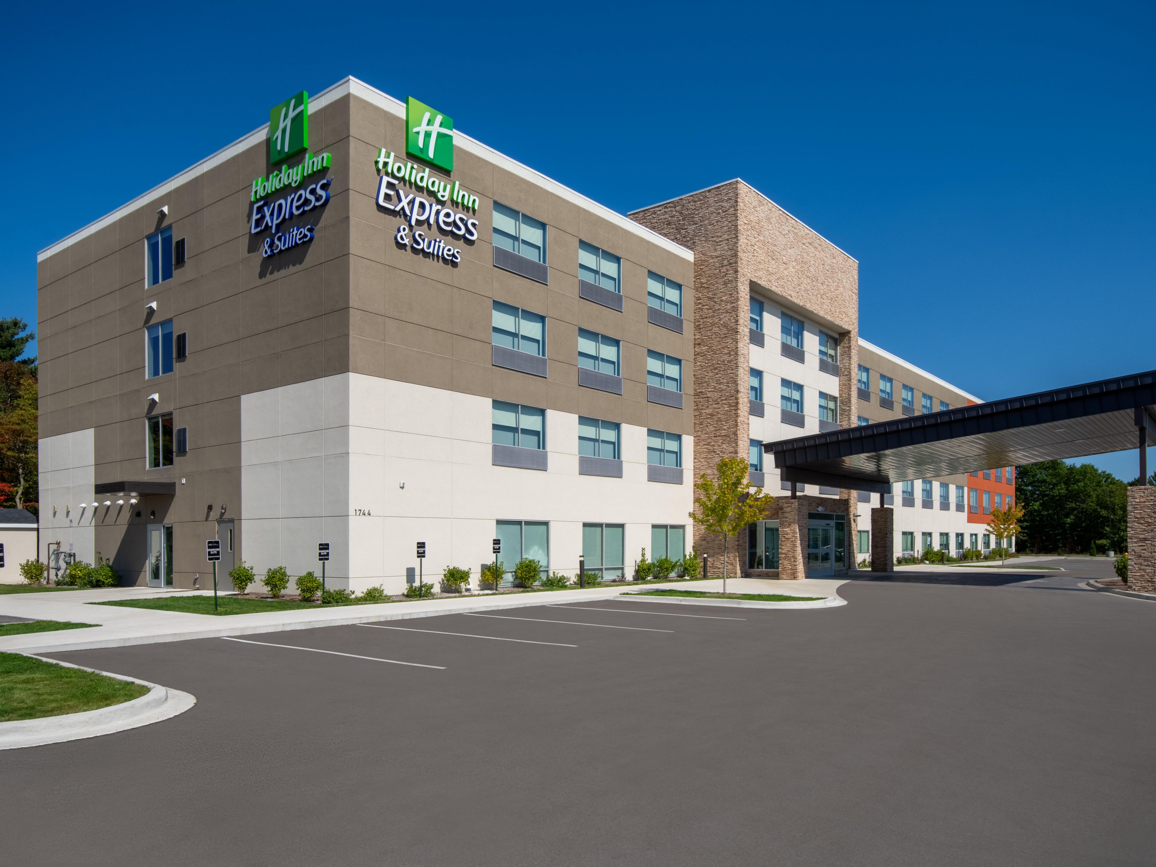 Hotel exterior in the day