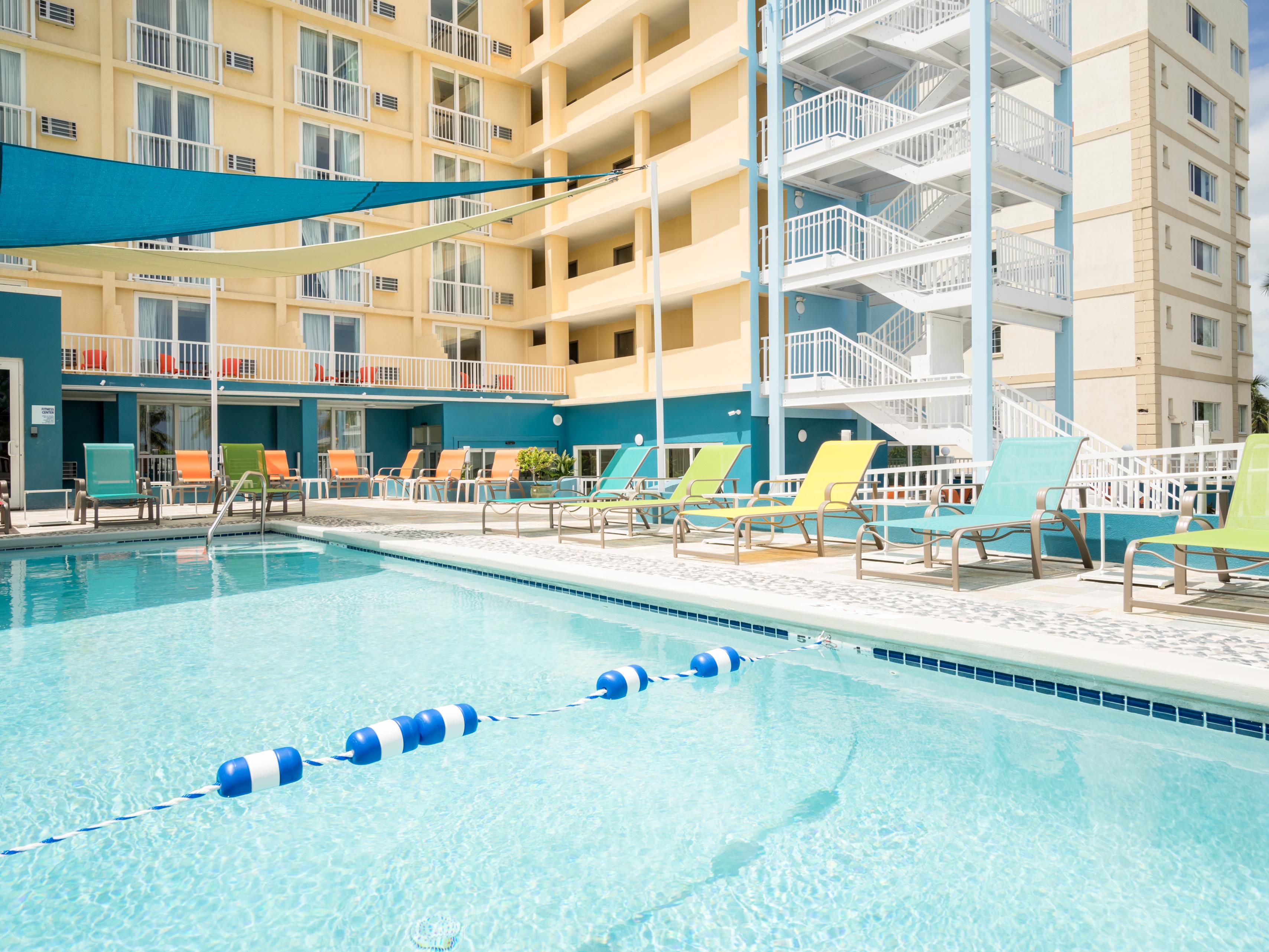 Outdoor swimming pool