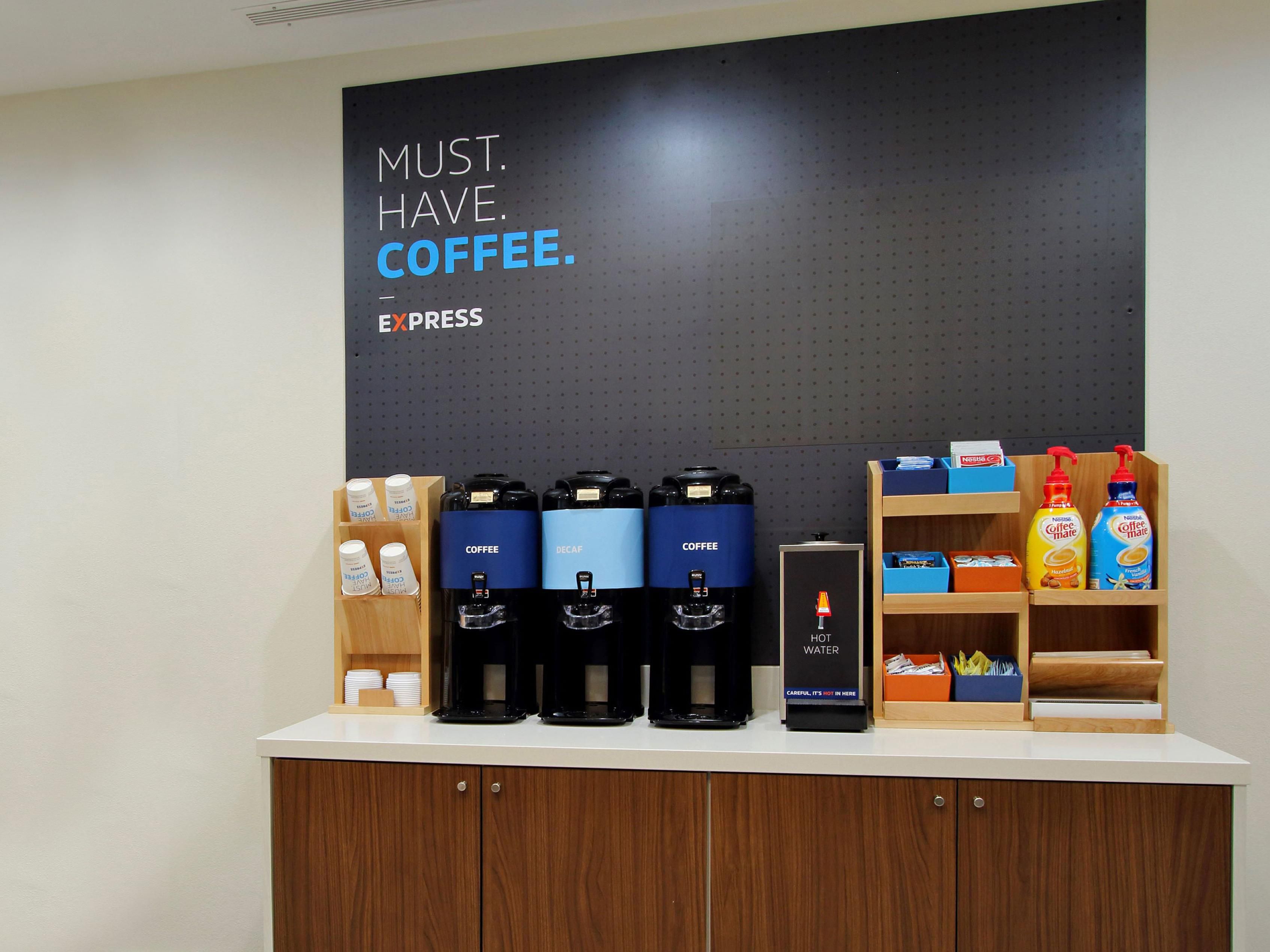 Our hotel’s complimentary breakfast features an attendant-served hot breakfast with eggs, bacon or sausage, and a variety of continental
breakfast items.
