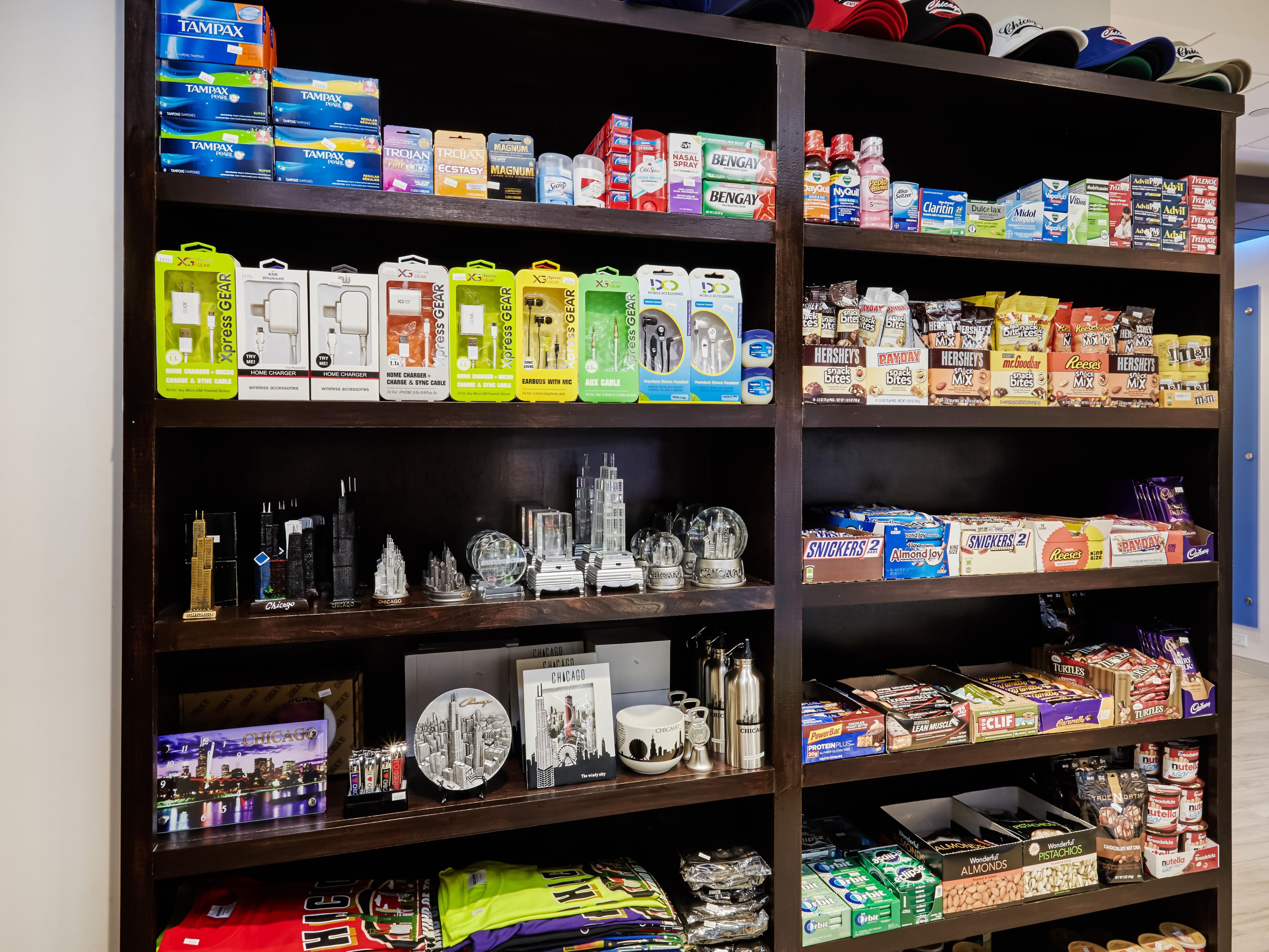 Conveniently located on the 1st floor of the hotel. The fast and easy access to your favorite snacks are yours to enjoy.