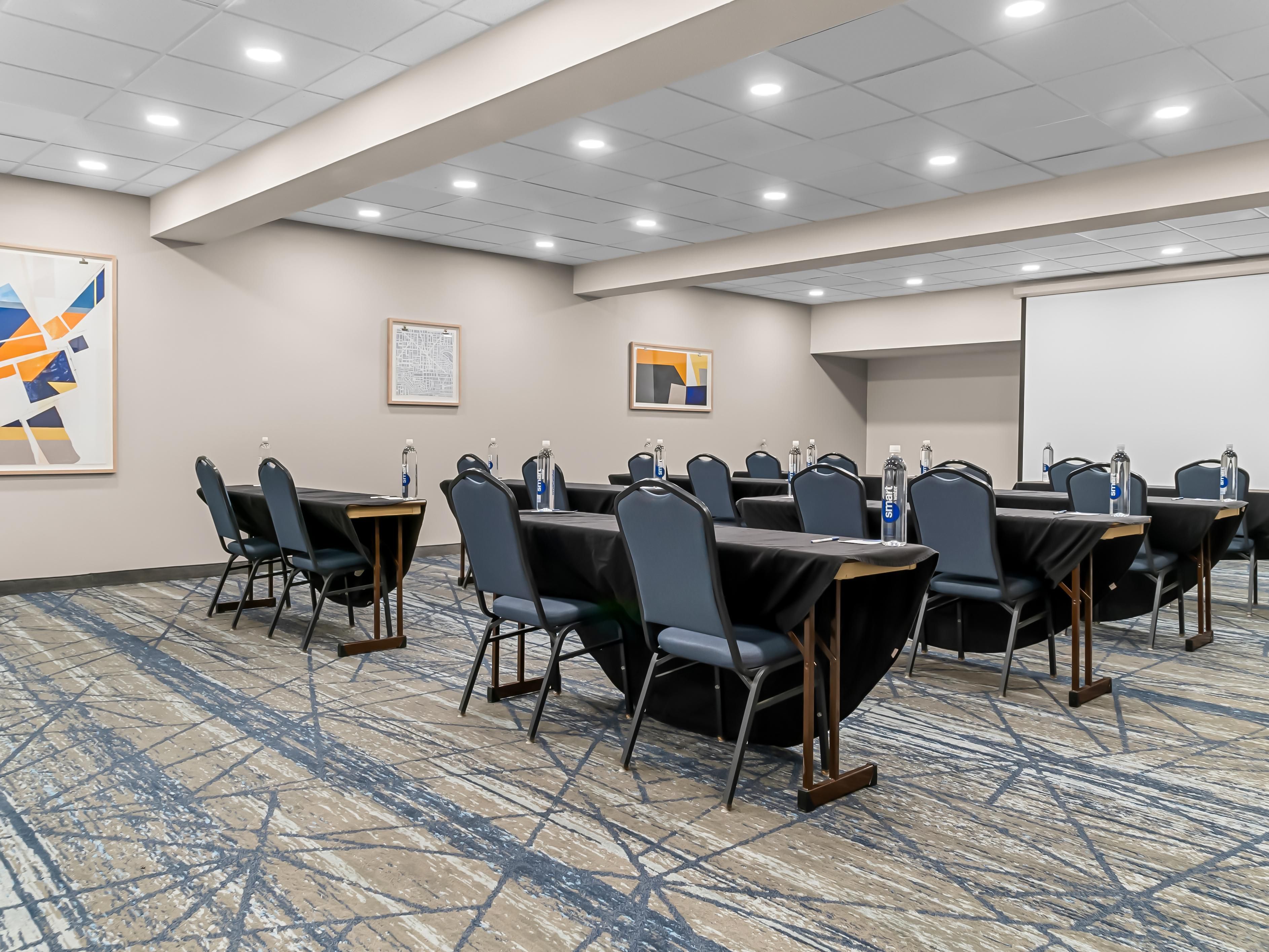 Looking for a place to have meeting? Make sure to check out newly renovated 1,092 square foot meeting room. Book today!