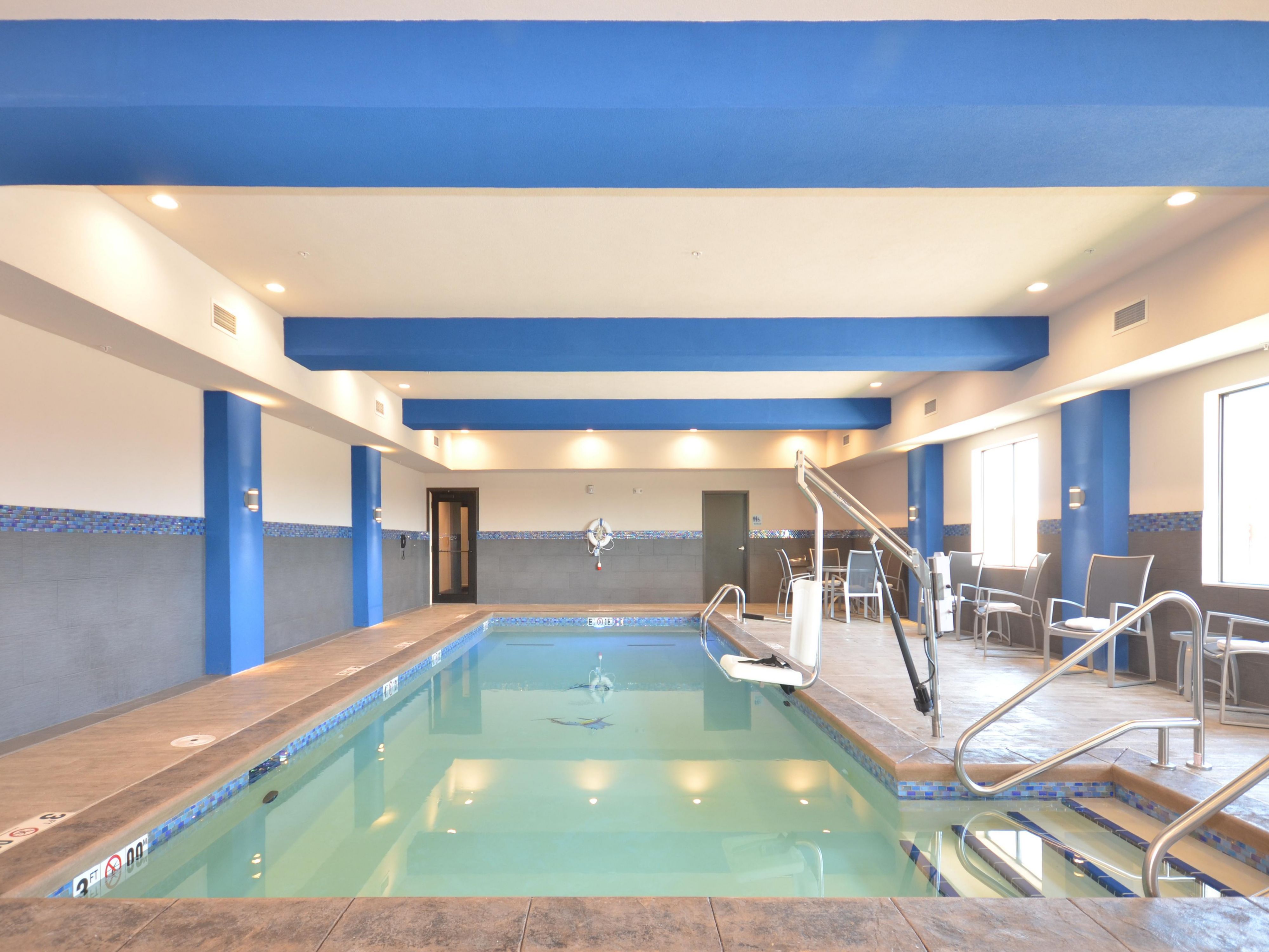 We’re dedicated to making your stay unforgettable with exceptional amenities at every turn. Start your day with our complimentary Express Start® Breakfast buffet, unwind in our gazebo and patio, swim in the indoor pool, and stay active in our 24-hour Fitness Center. Enjoy free Wi-Fi, free parking, and a Business Center for your work needs.