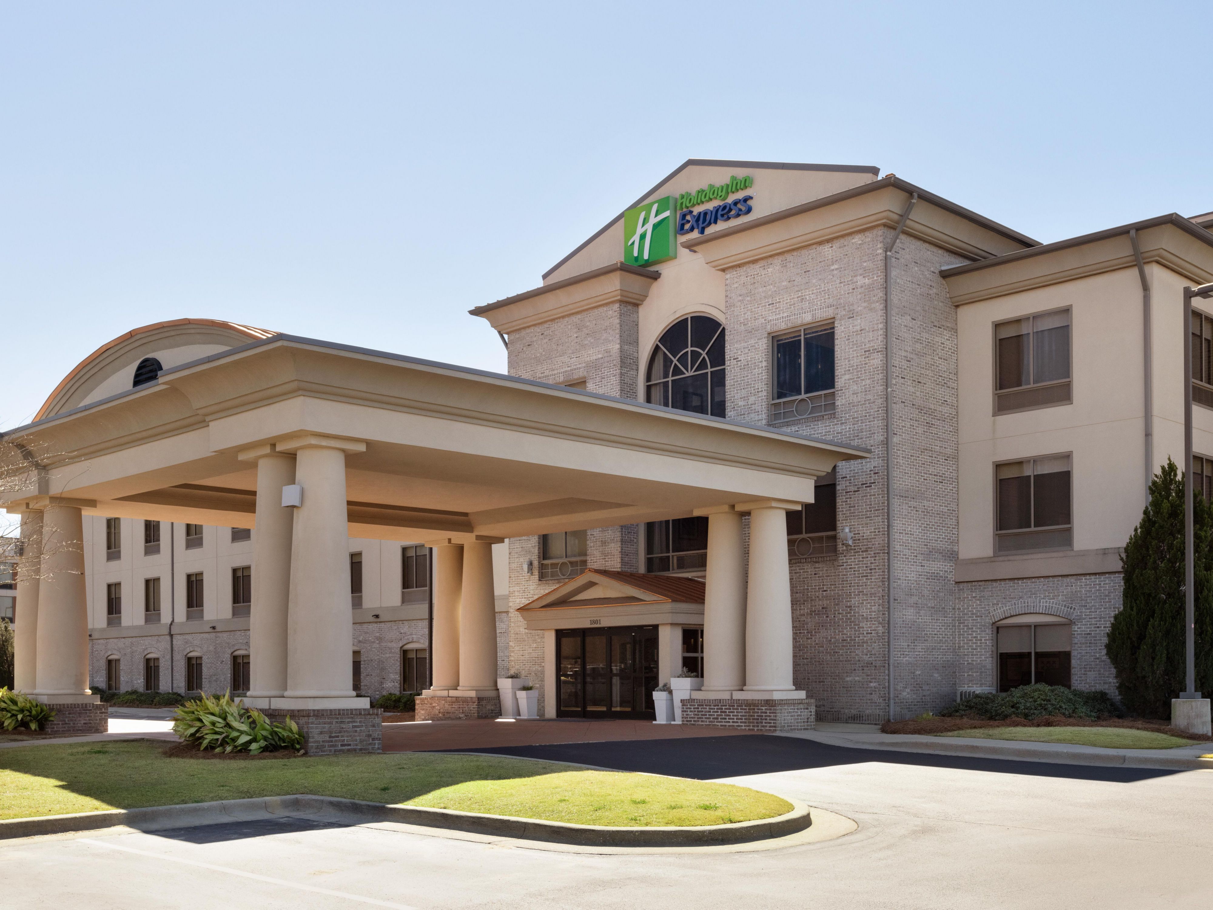 Your Comfy Home Away from Home - Holiday Inn Express Opelika, AL.