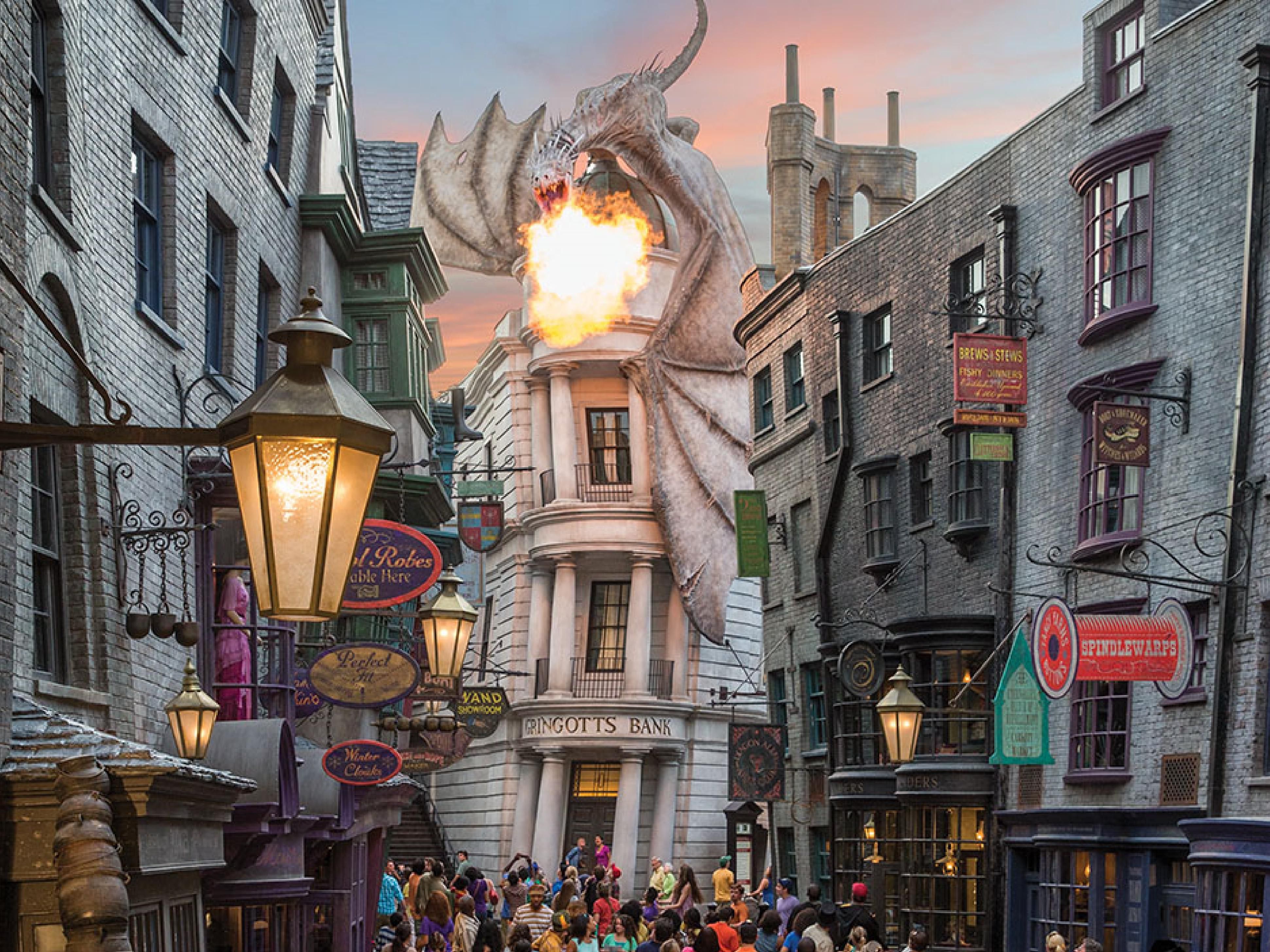 Universal Orlando, home of Harry Potter World and of the new Epic Universe opening in May ‘25, is just 20 miles from the hotel and must see on your Orlando visit.