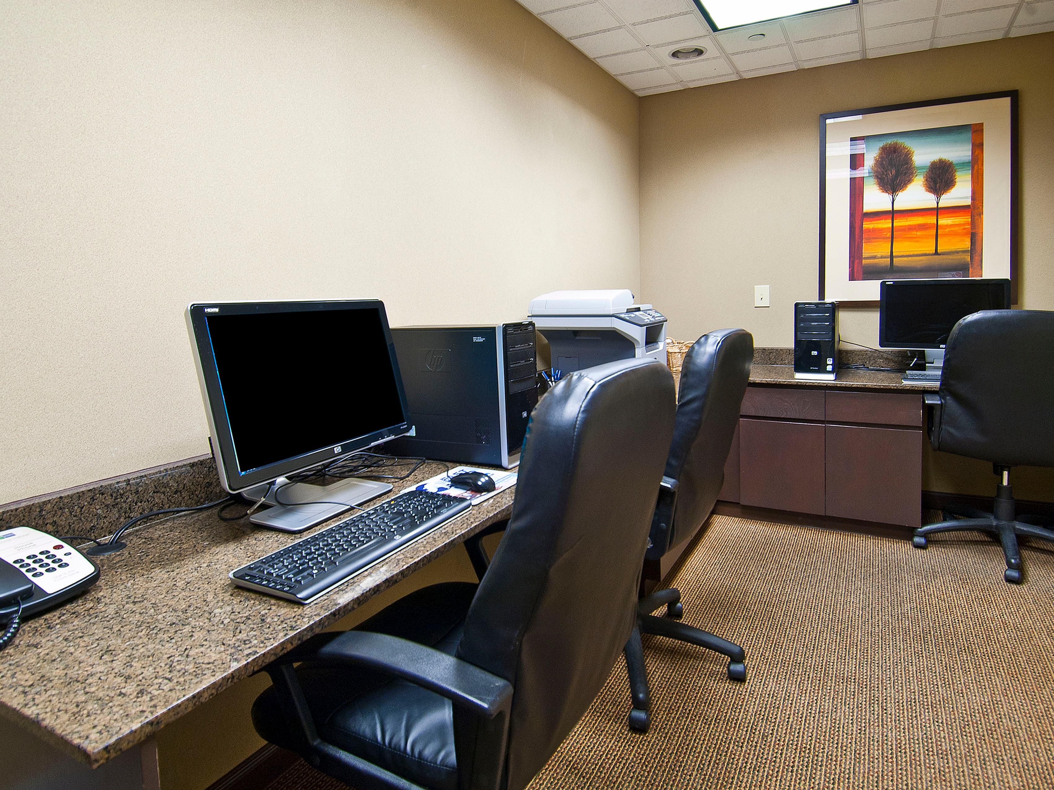 Whether you work remotely or just like to stay in touch, you’ll love our high-speed Internet service. Complimentary for all guests, our fast Wi-Fi and the Internet lets you work, stream, and video conference with ease. No matter where you are in the hotel, you’re always connected when you stay with us.