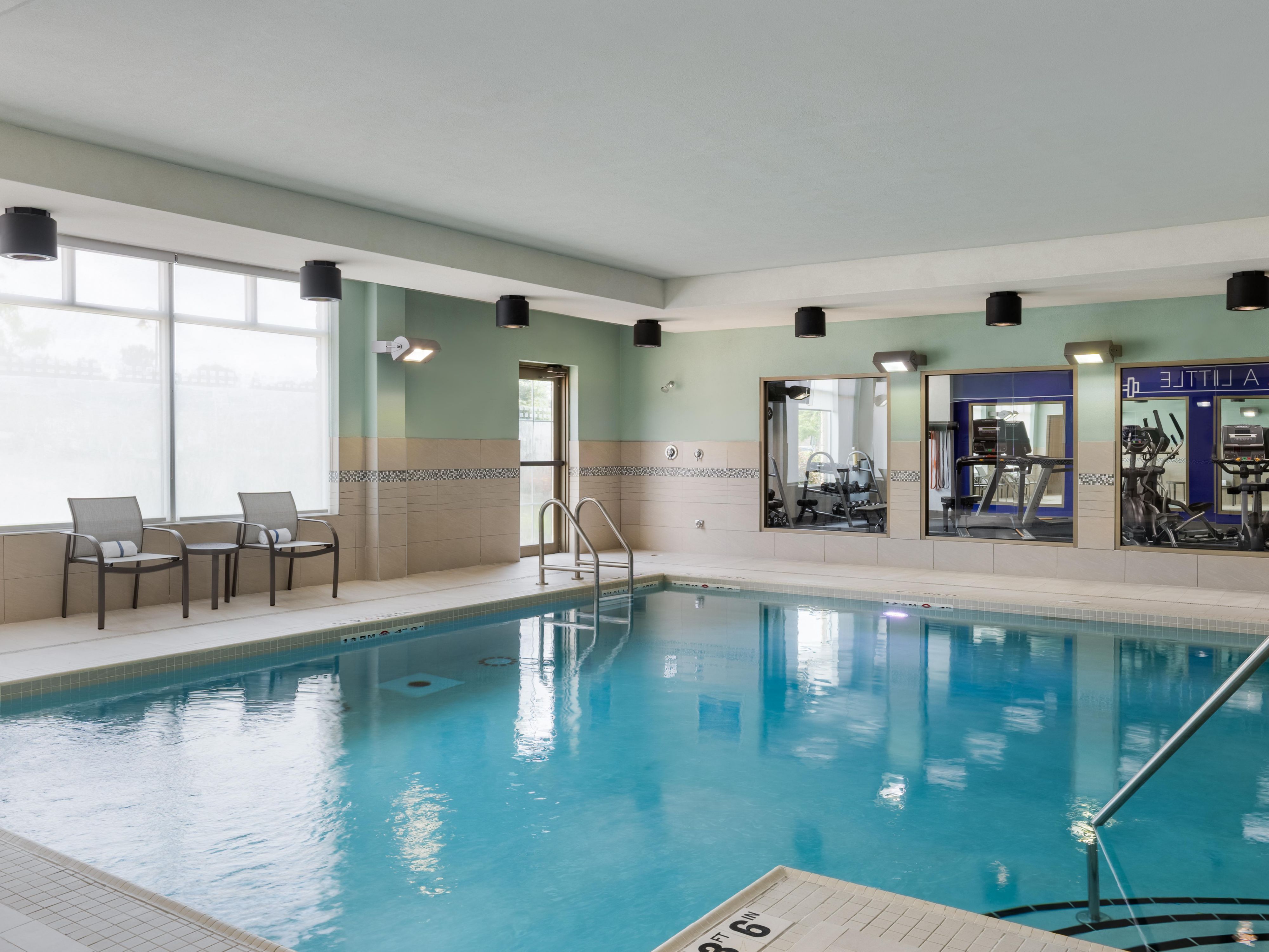 Our swimming pool is a perfect retreat for health and wellness.