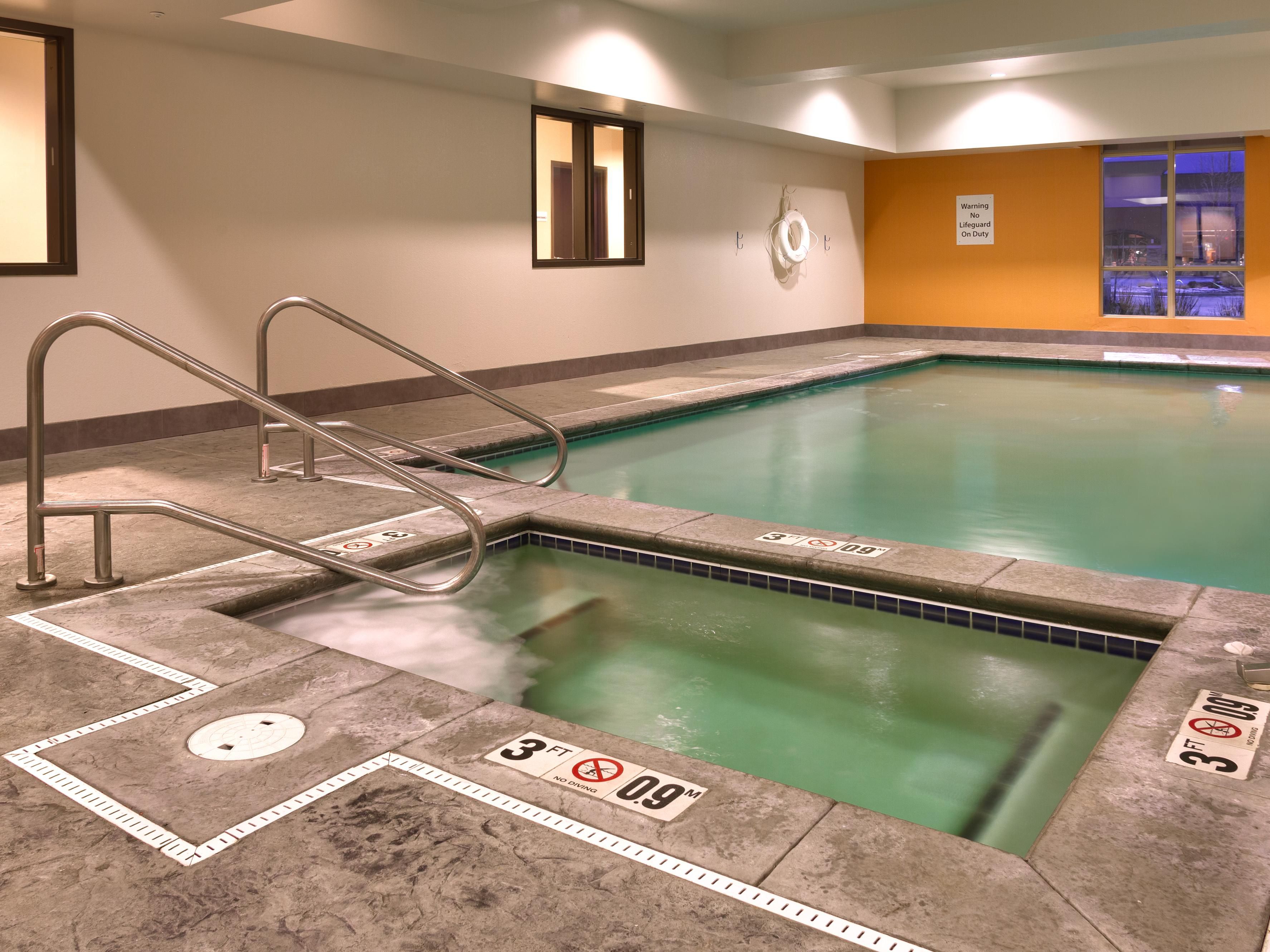 Pool & Hot Tub-Holiday Inn Express & Suites, Overland Park, KS