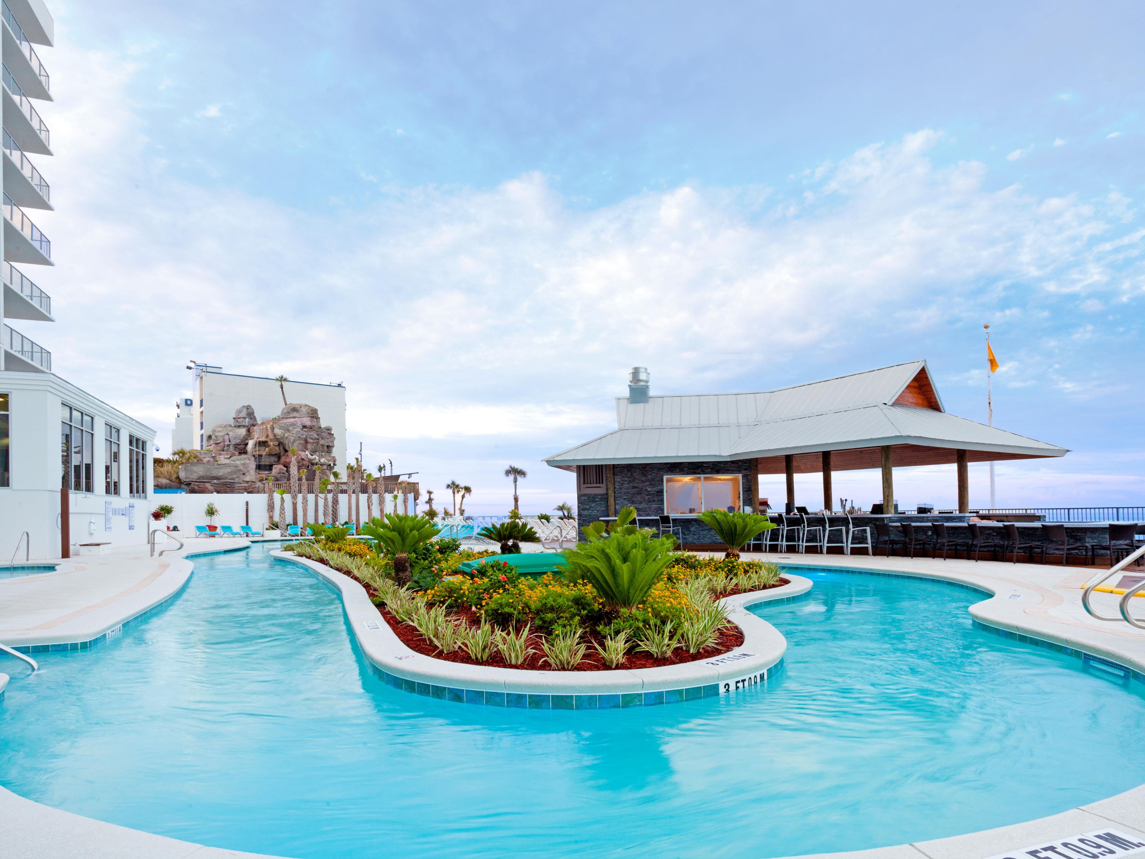 Relax with a leisurely swim in our soothing lazy river.