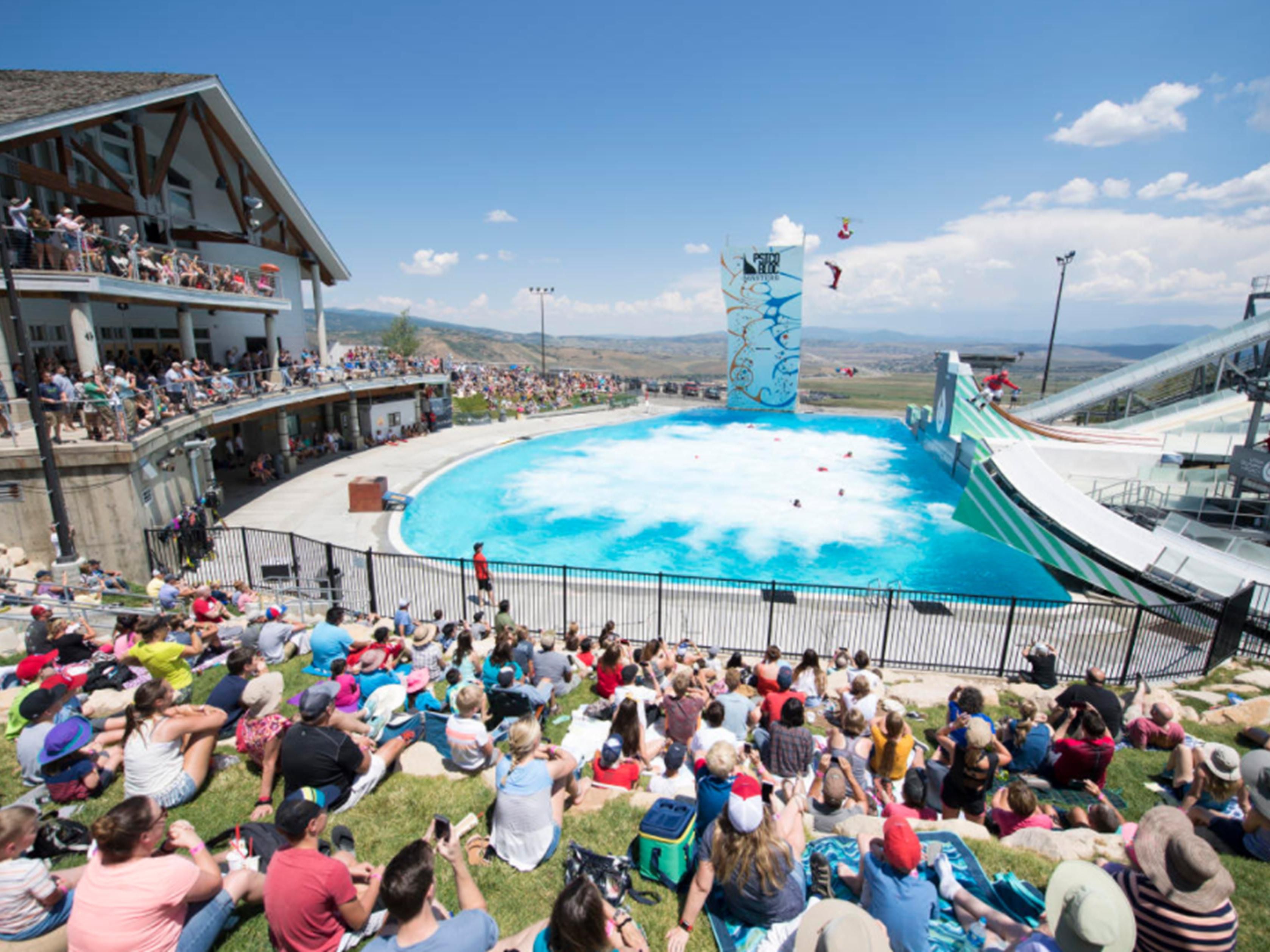 The Utah Olympic Park is approximately 5 minutes from The Holiday Inn Express Park City, The Olympic Park has thrilling activities from their Alpine Slide, Zipline, Bobsledding as well as Extreme Tubing and many other fun attractions that everyone in the family will love. Contact the hotel directly for more information.