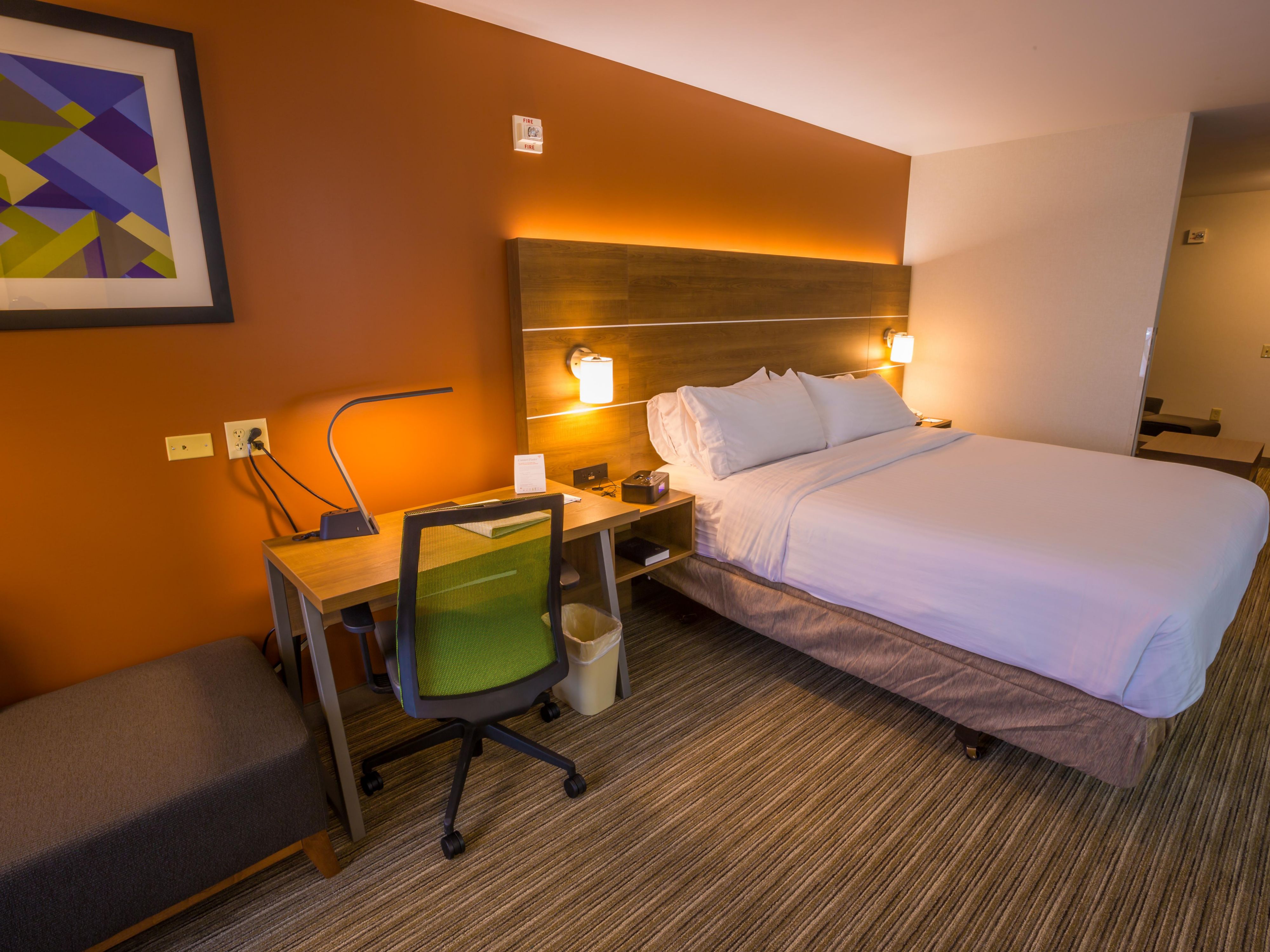 We are a newly renovated hotel property! Our renovation was completed in 2018. 