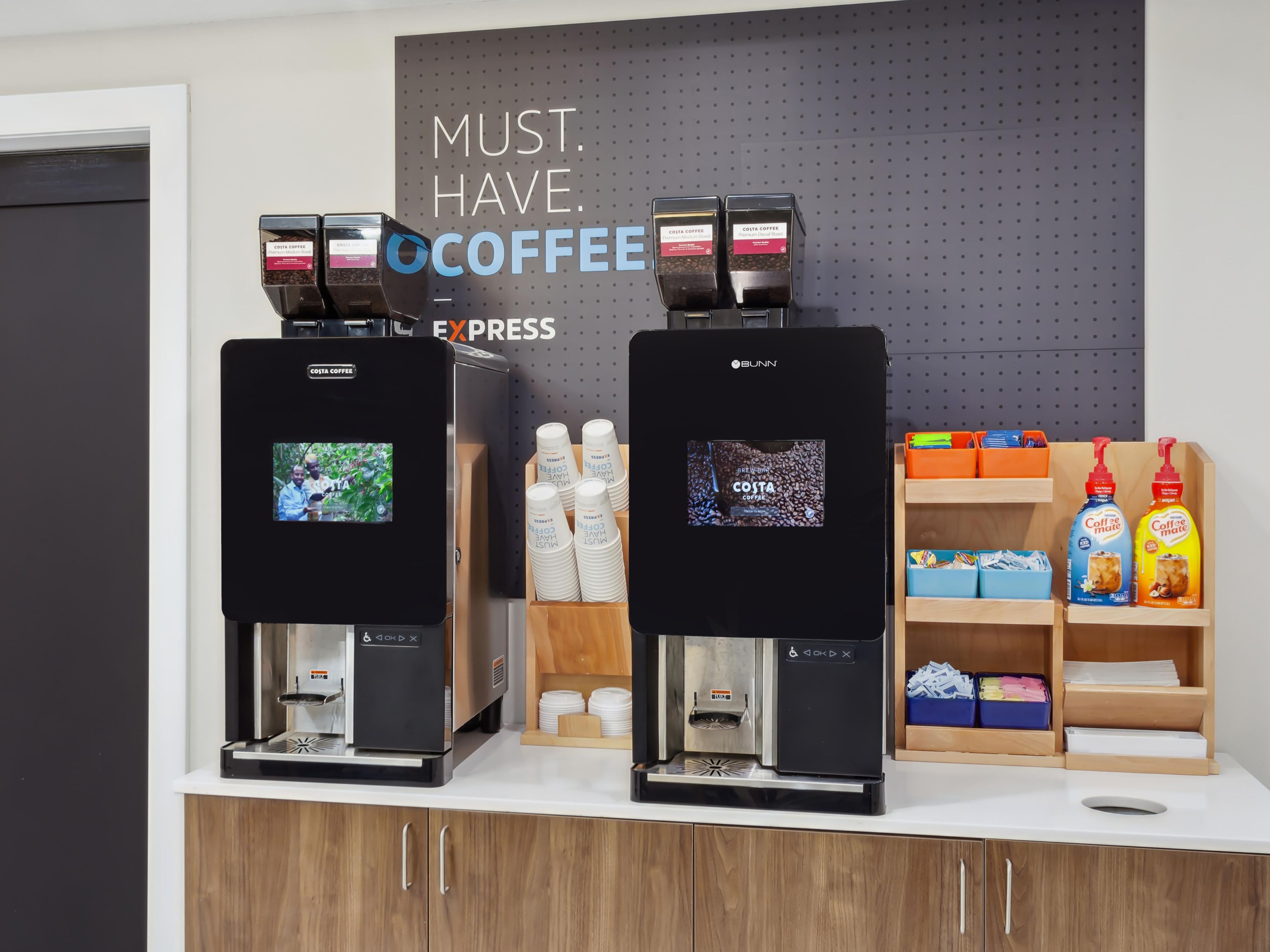 Savor the taste of freshly brewed coffee around the clock with our new bean-to-cup coffee machine, available 24/7 in the lobby. Elevate your stay with us and relish every sip of our exceptional coffee.