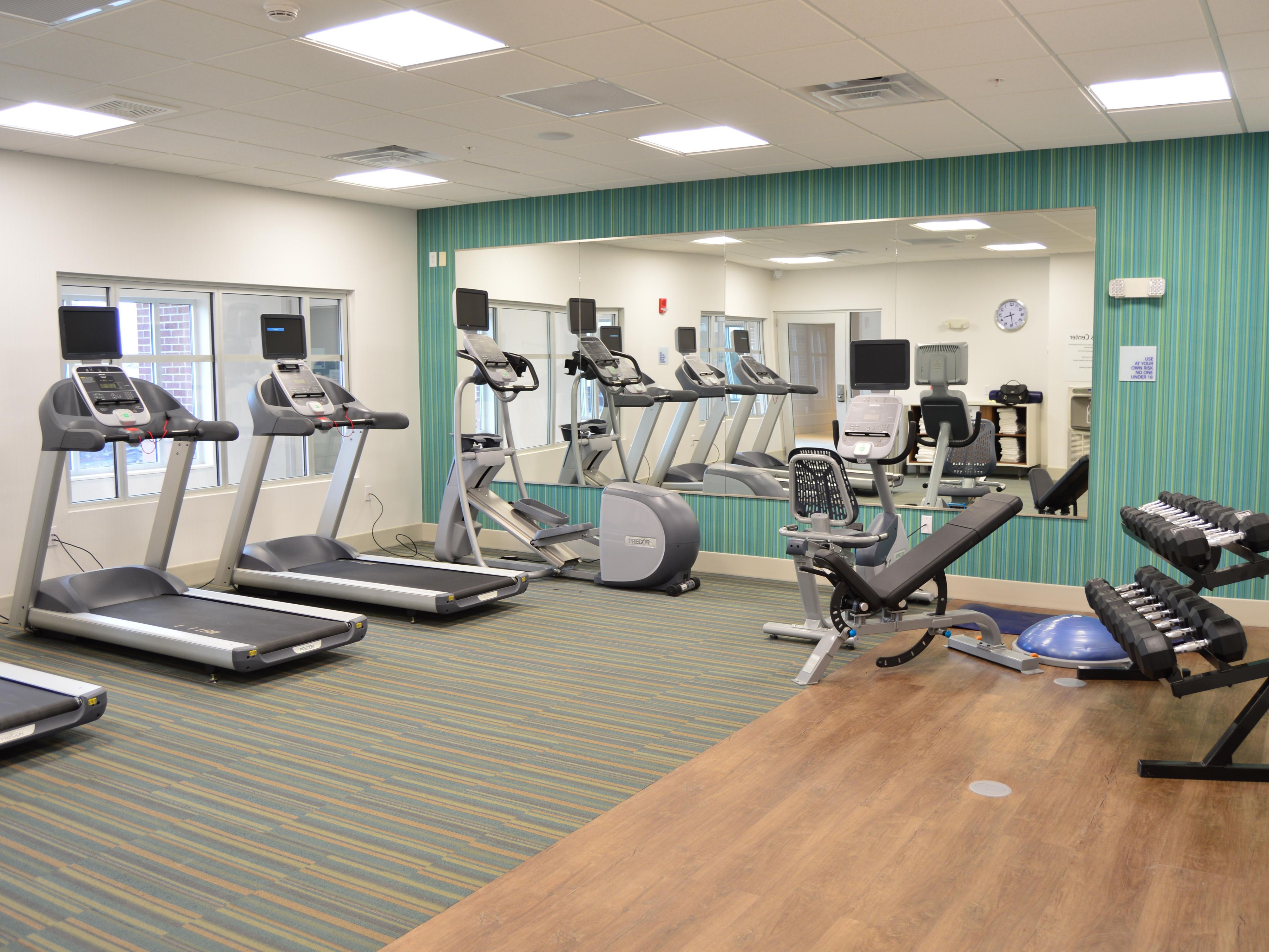 24 hour Fitness Center.