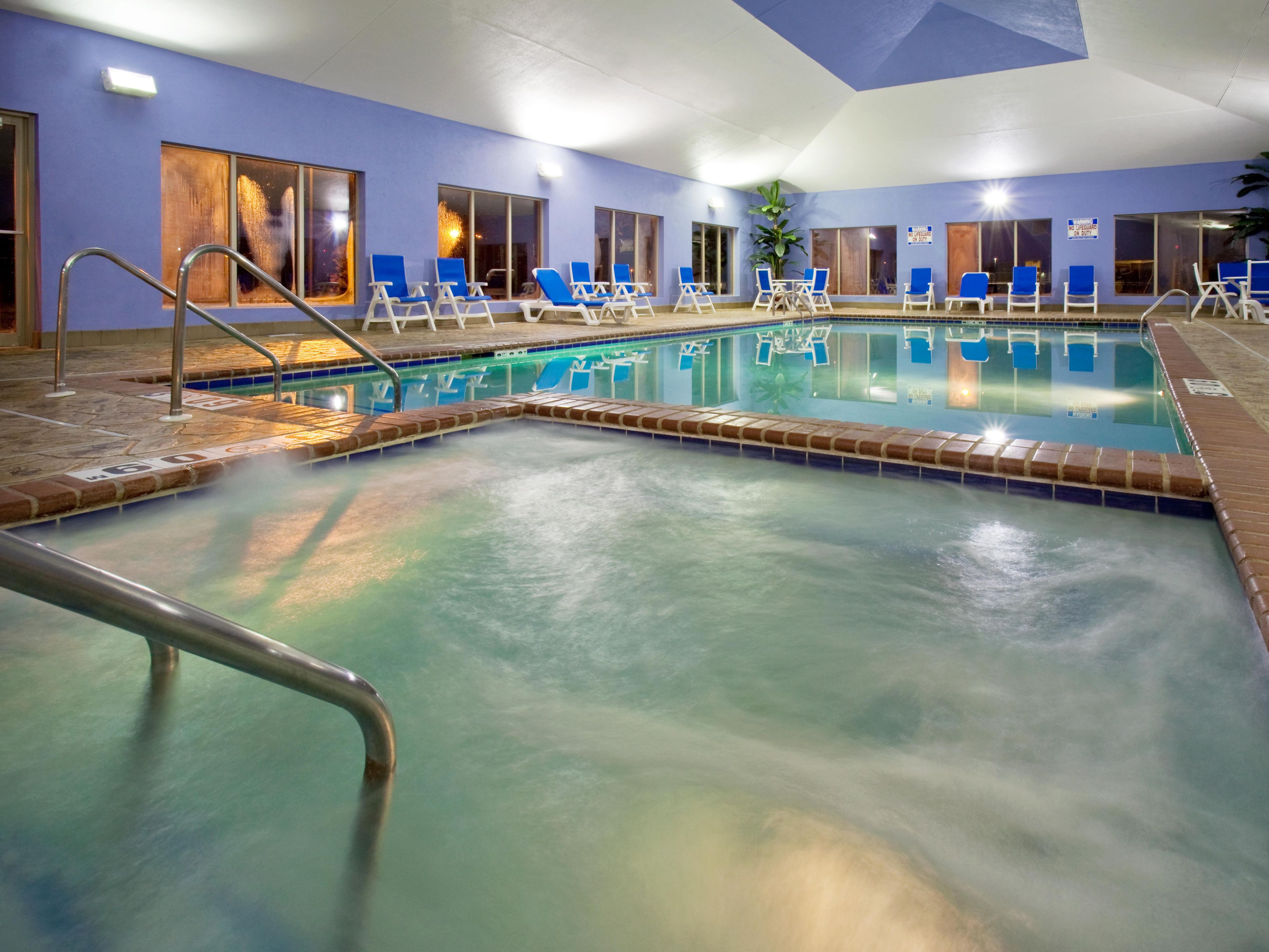 In town with the kids? They will love our heated indoor pool and spa. Largest indoor pool in the area!