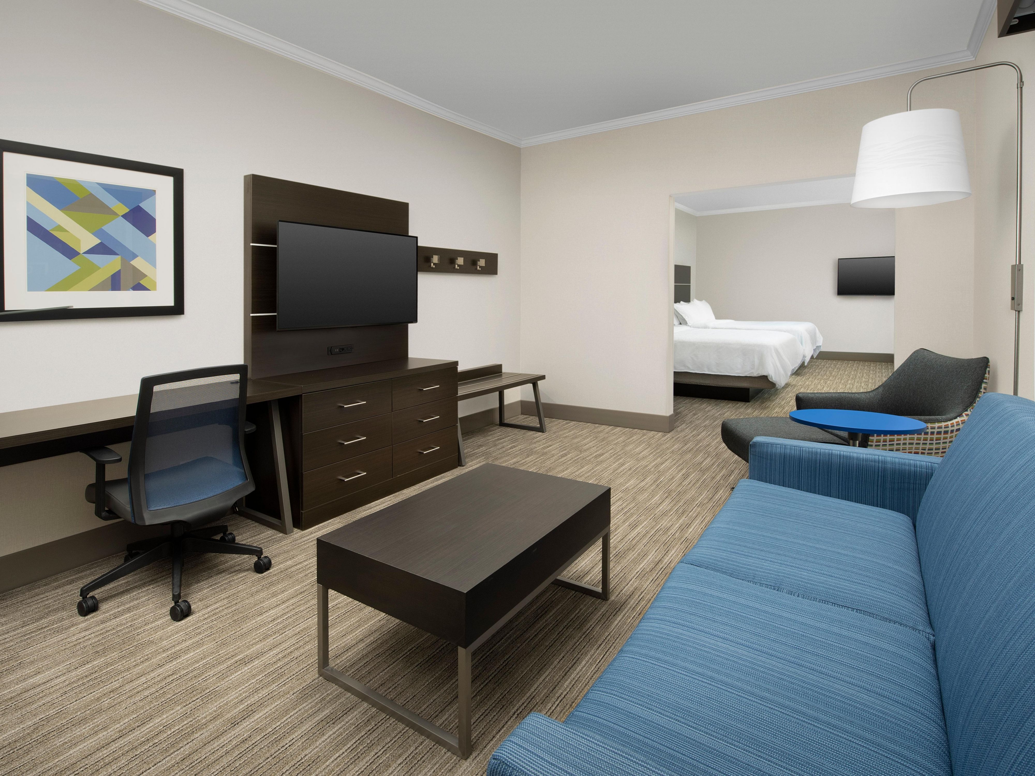 Standard 2 Queen Suite near Joint Base Lewis McChord (JBLM)