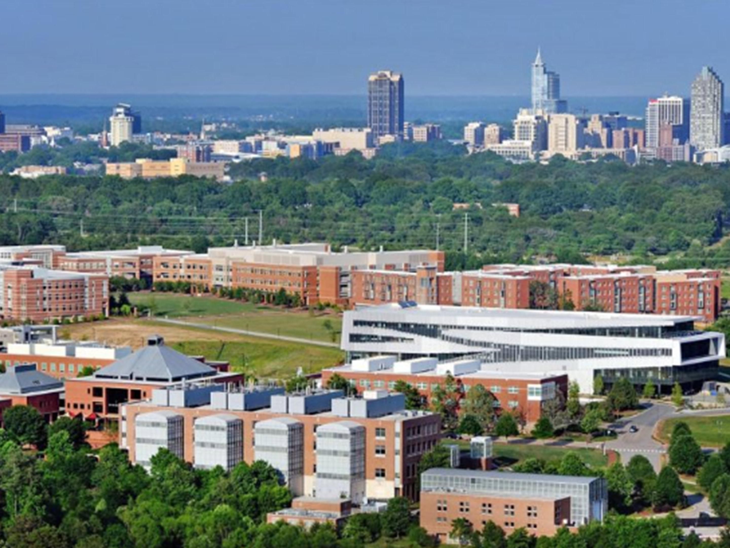 We are located just minutes from Centennial Campus, this premier research-business park houses education, public-private partnerships, and innovation. ABB, Advanced Energy, Bandwidth, CloudBees, Eastman Chemicals, Hanesbrand, LexisNexis, Mann+Hummel, McKim & Creed, NC Wildlife Commission & Top Quadrant have research facilities or offices on campus.
