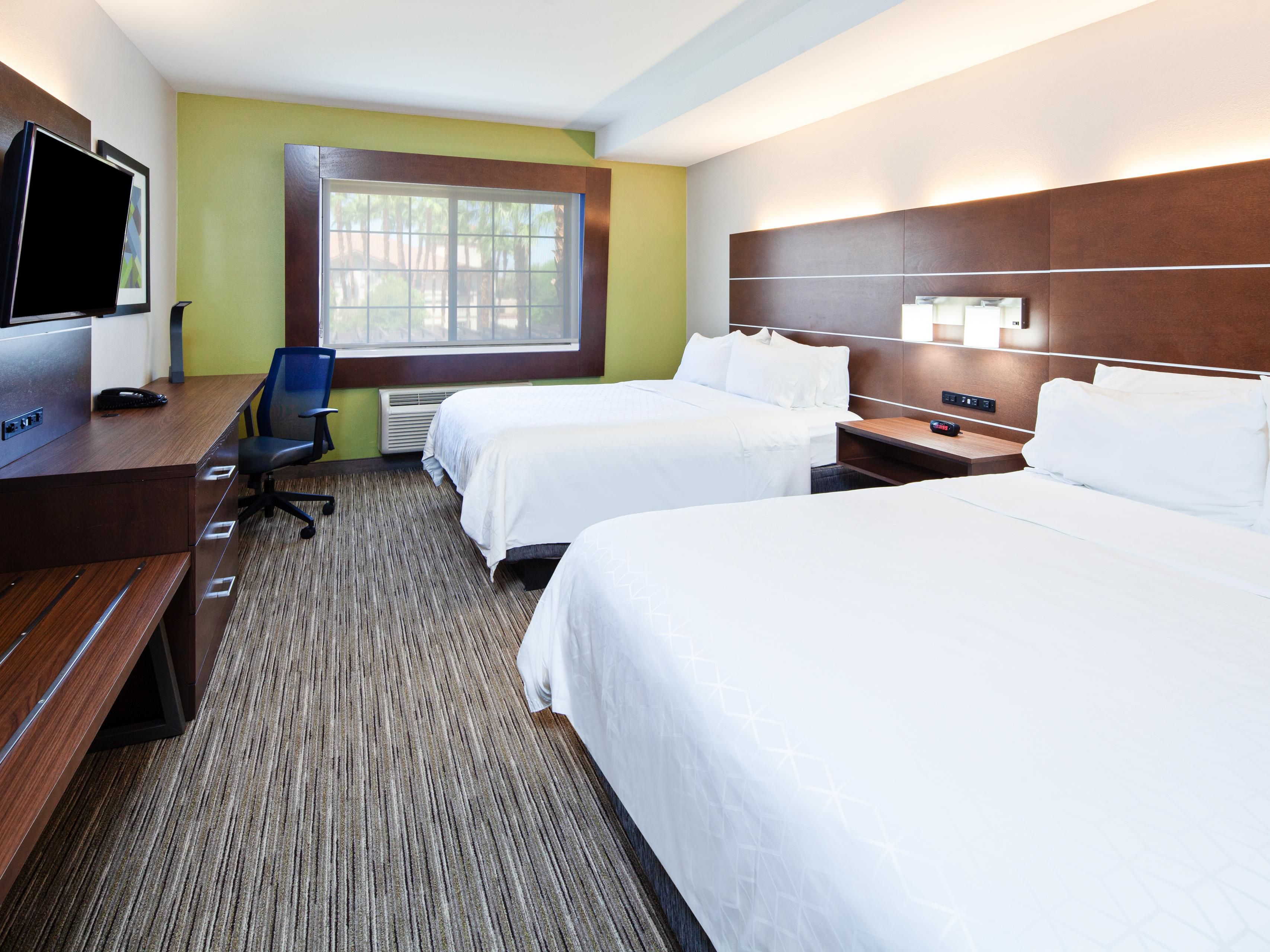 Experience comfort and functionality all in one place! Our rooms are thoughtfully equipped with in-room amenities to enhance your stay. Enjoy the convenience of a microwave, mini fridge, and Keurig coffee maker, perfect for snacks, beverages, and starting your day right. 